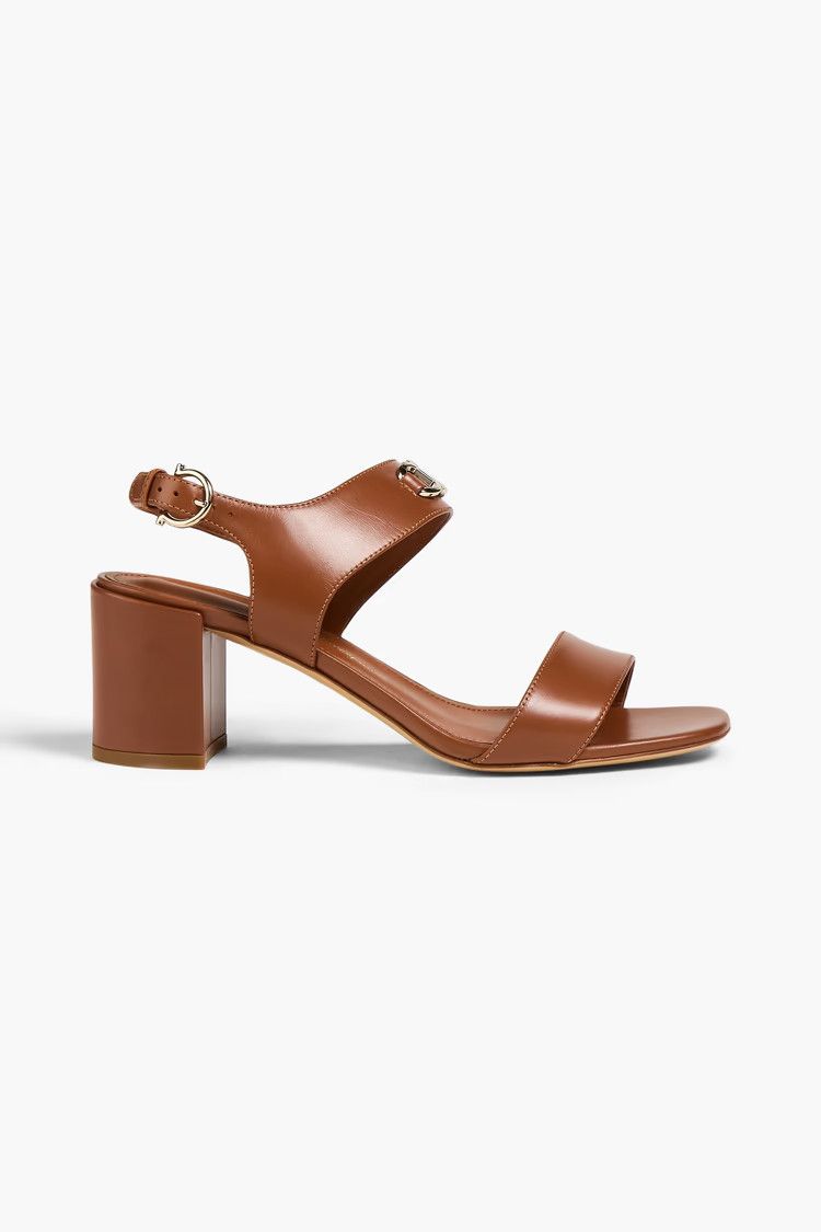 Salvatore Ferragamo o1y0426 Slingback Sandals in Brown Size US 6.5 / IT 36.5 - 1 Thumbnail