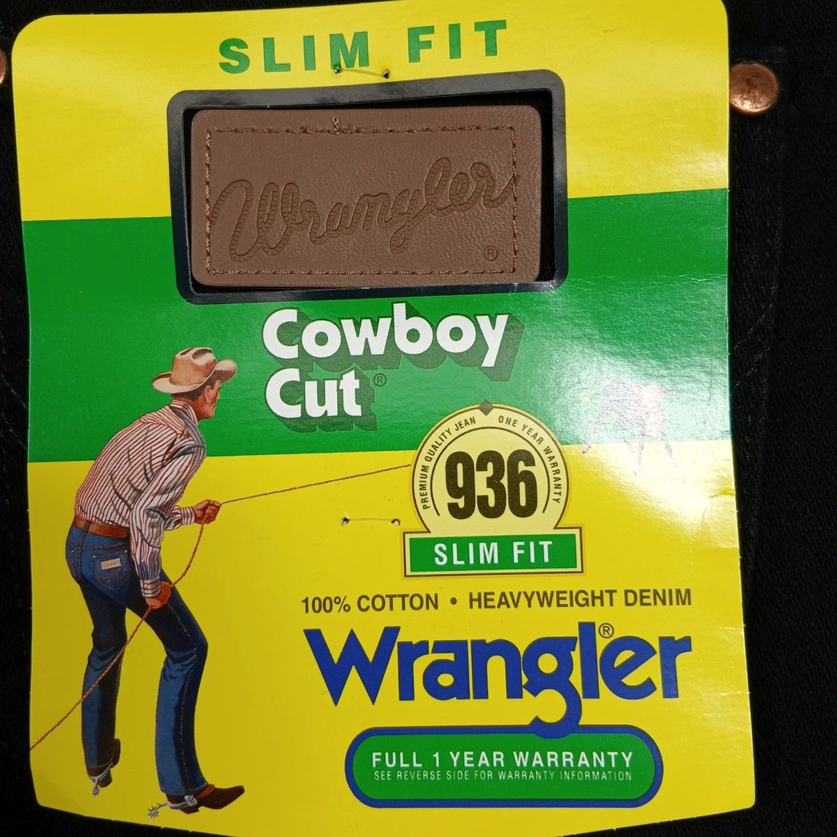 Wrangler VINTAGE (none) Size US 40 / EU 56 - 4 Thumbnail