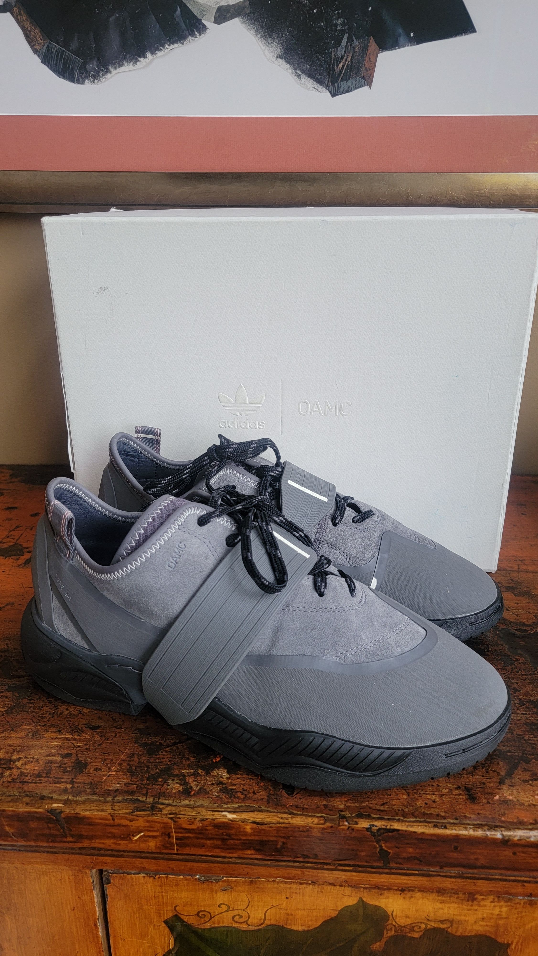 Adidas × OAMC OAMC X ADIDAS TYPE 1 GREY Size US 12 / EU 45 - 8 Thumbnail