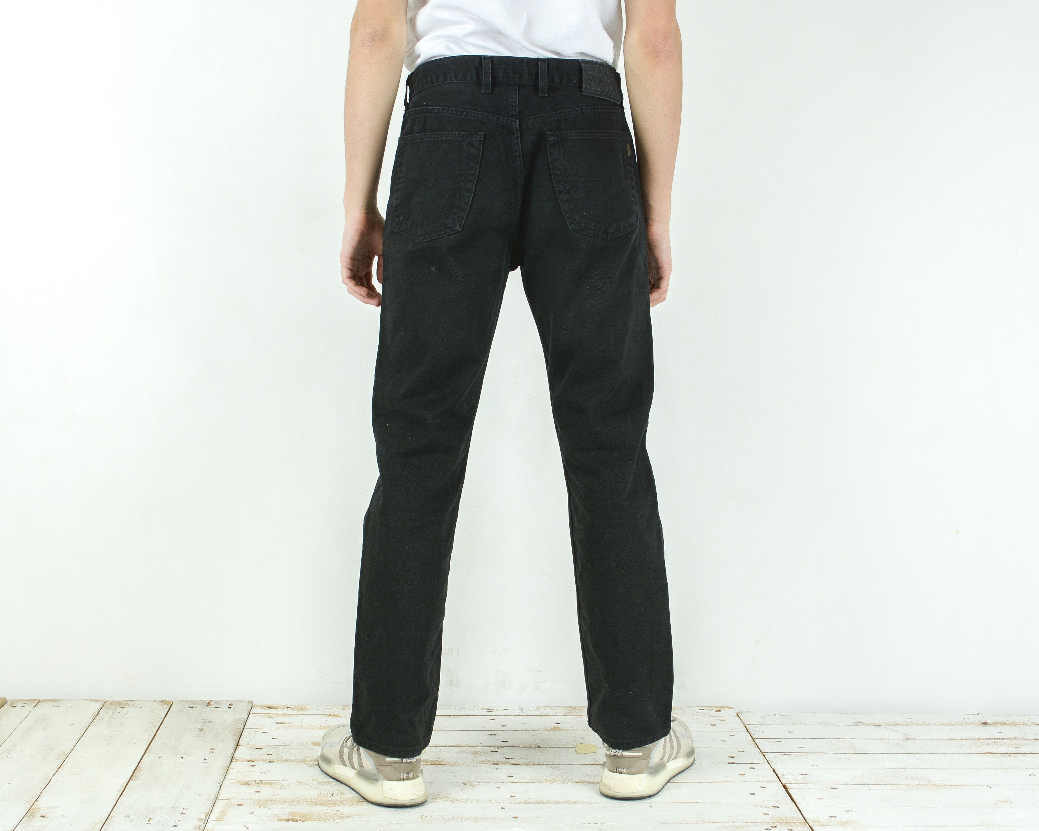 Vintage MADOC JEANS W36 L32 Regular Tapered Jeans Denim Trousers Size 36" / US 14 / IT 50 - 3 Thumbnail
