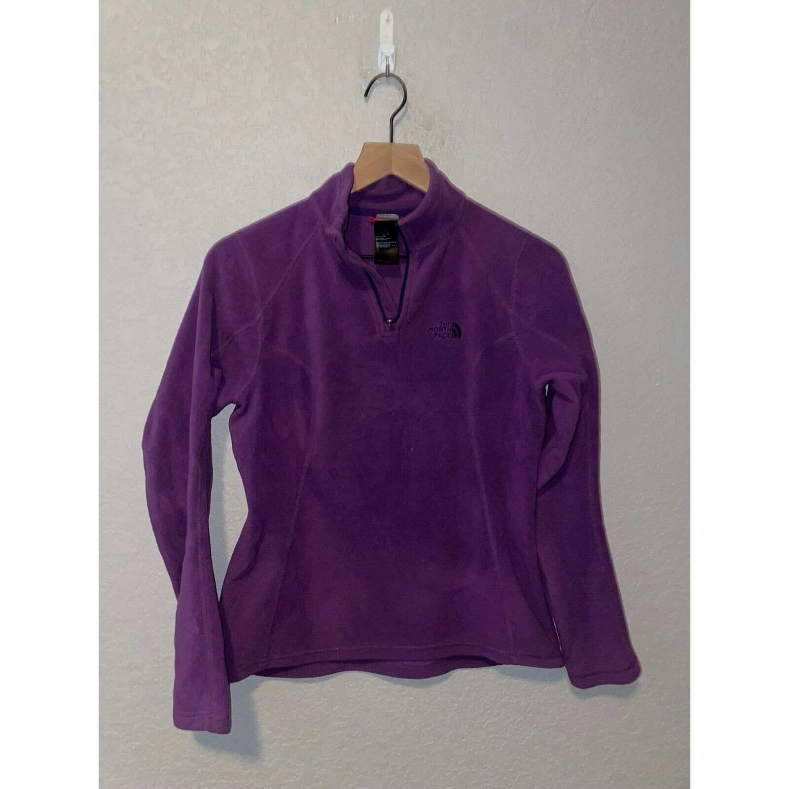 The North Face Womens The North Face Fleece Sweatshirt Quarter Zip TNF XS Size XS / US 0-2 / IT 36-38 - 1 Thumbnail
