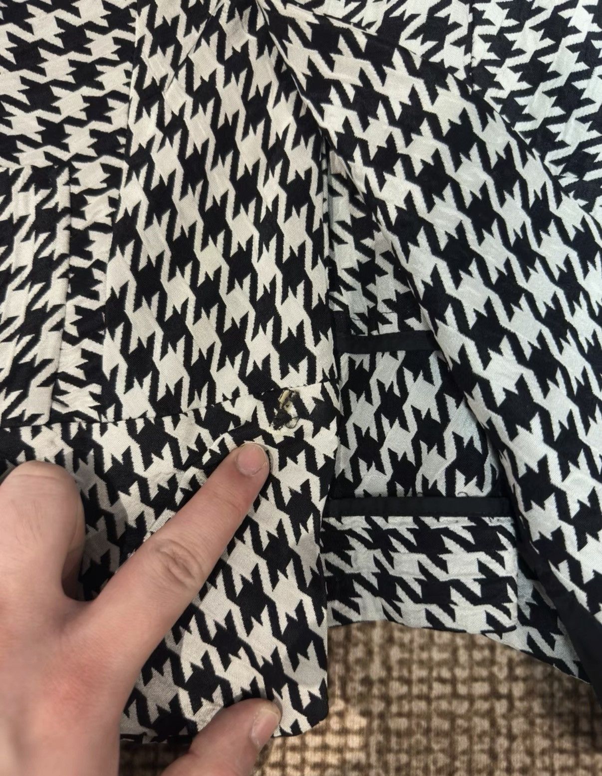Comme des Garcons Comme des Garçons Pleated Texture Short Blazer K23 Size S / US 4 / IT 40 - 4 Thumbnail