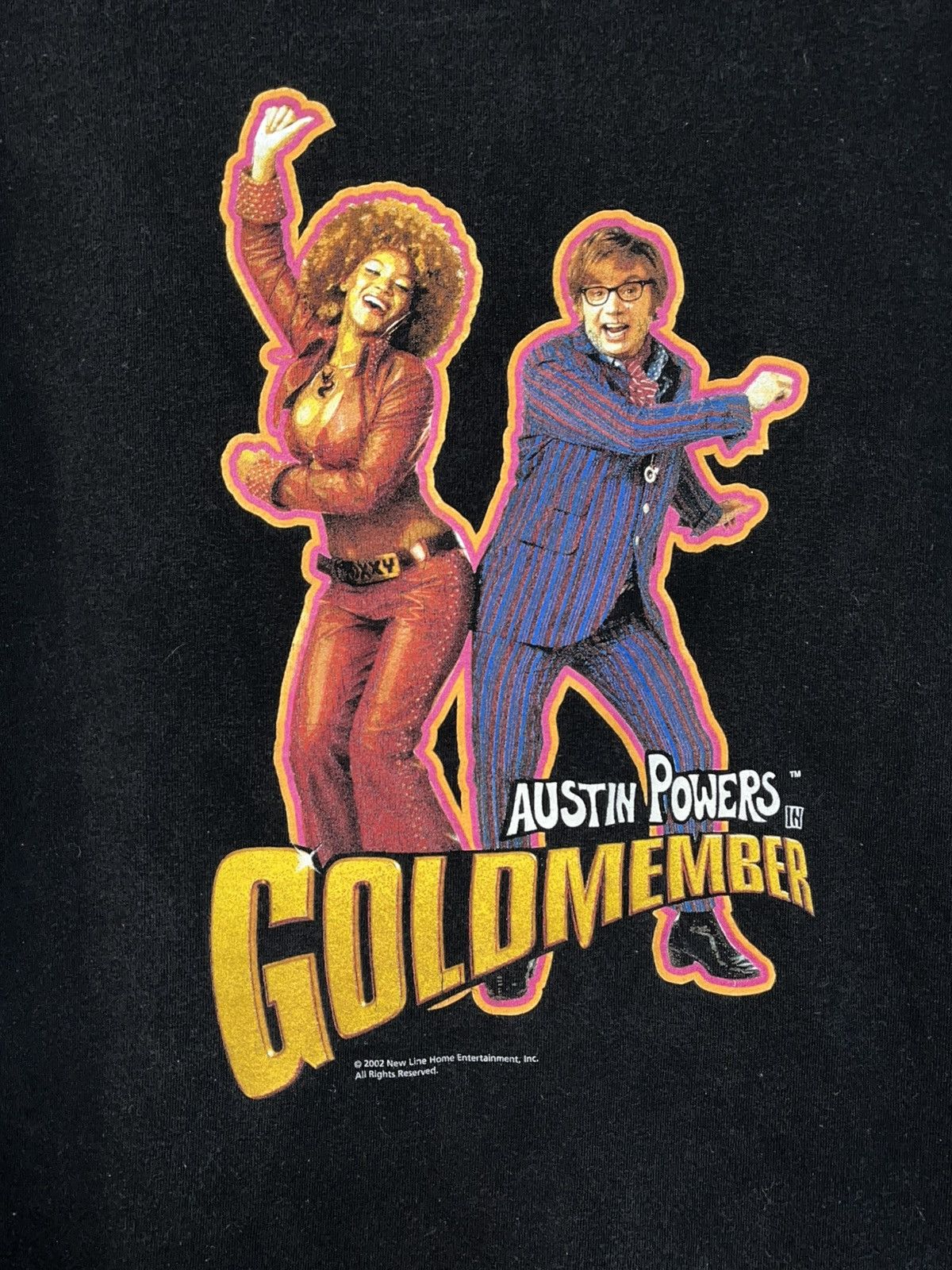 Vintage Crazy Y2K Faded Thrashed ERD Grunge Goth Austin Powers Shirt Size US XL / EU 56 / 4 - 2 Thumbnail