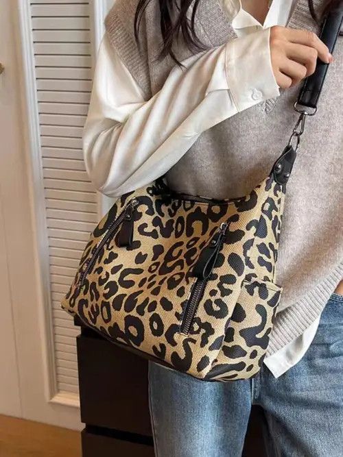 Japanese Brand × Vintage leopard print shoulder bag Size ONE SIZE - 3 Thumbnail