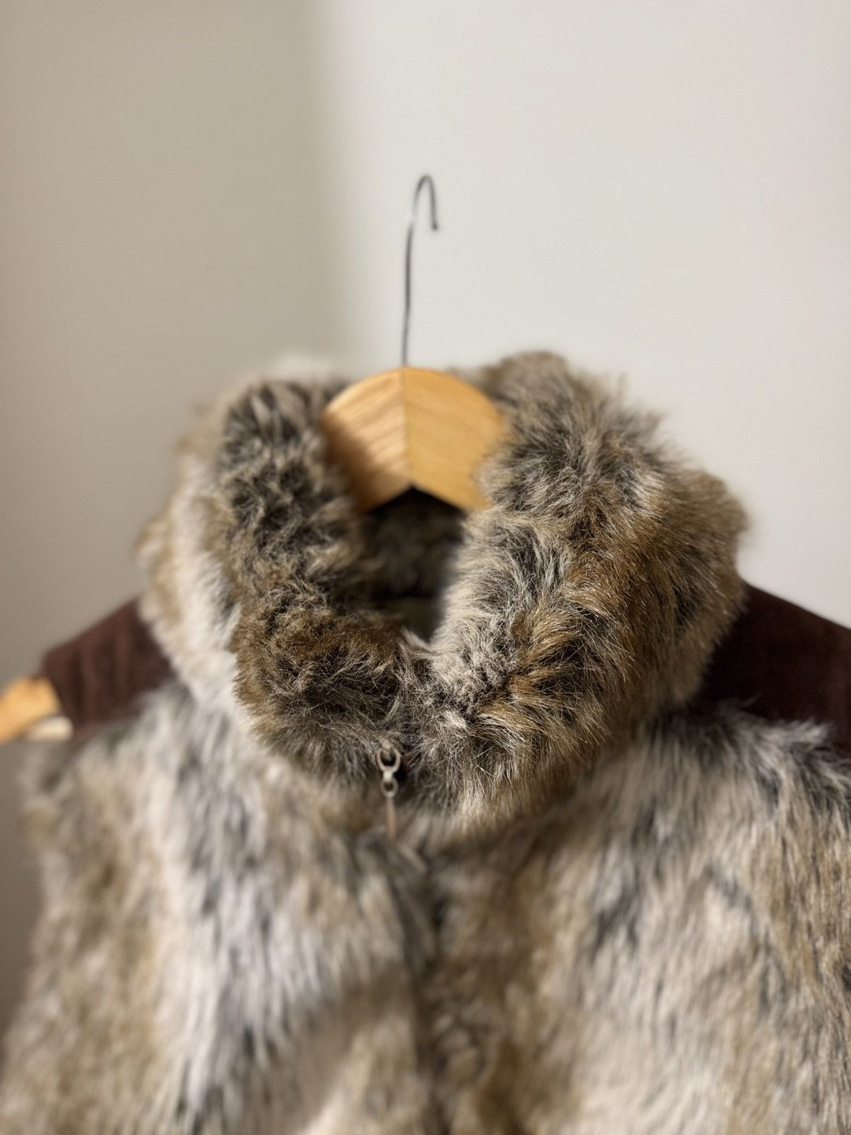 20471120 Y2K Faux Fur Vest Jacket Women’s Size S / US 4 / IT 40 - 3 Thumbnail