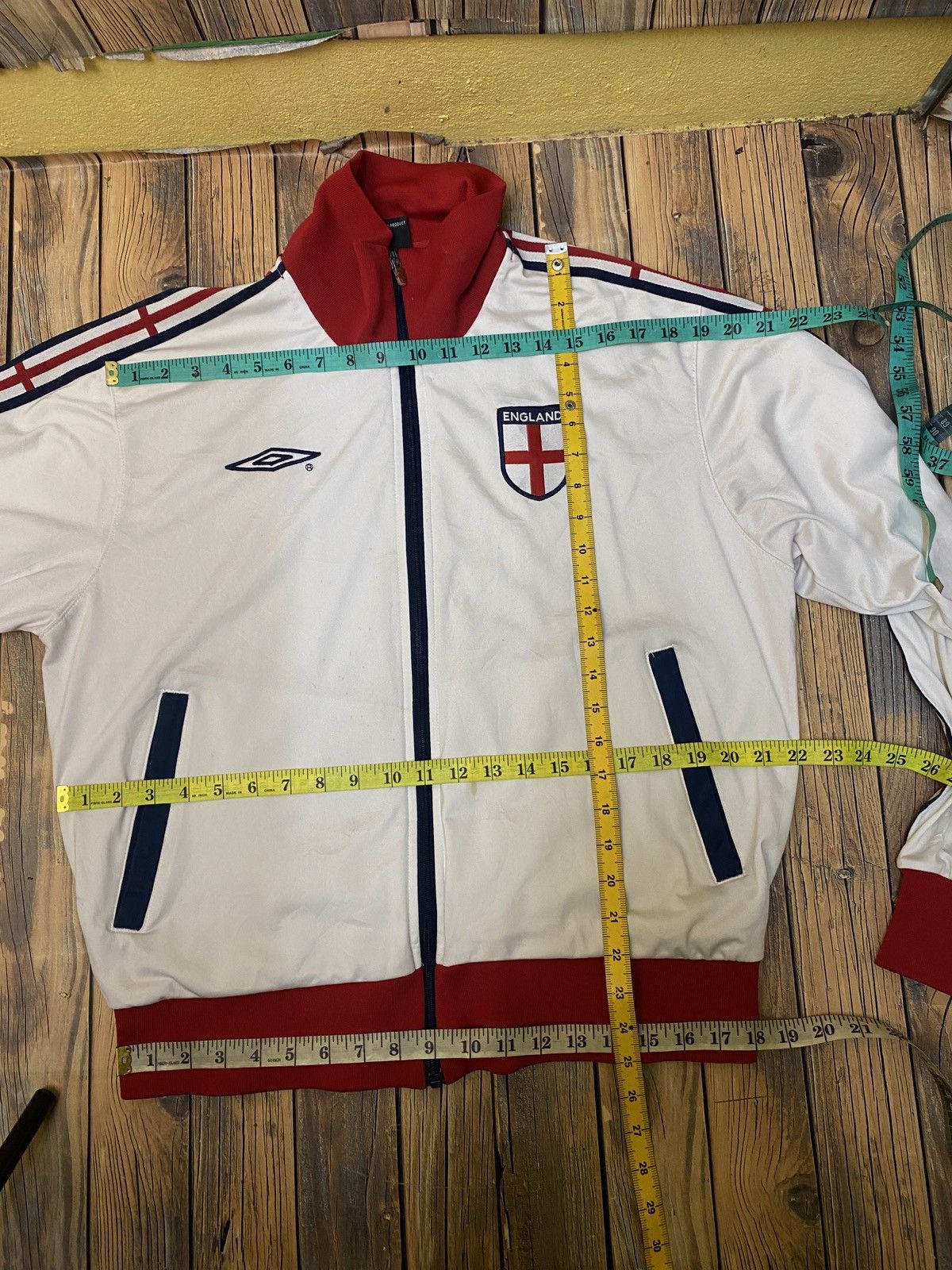 Umbro × Vintage Vintage umbro england tracktop Size US S / EU 44-46 / 1 - 10 Thumbnail