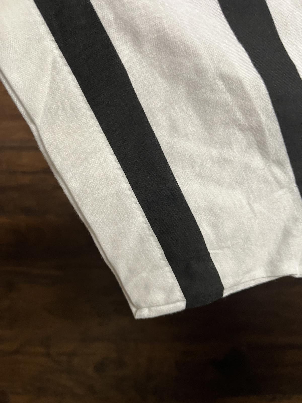 Designer Royal Navy Band T-shirt - Sailors Black White Striped Tee -M Size US M / EU 48-50 / 2 - 4 Thumbnail