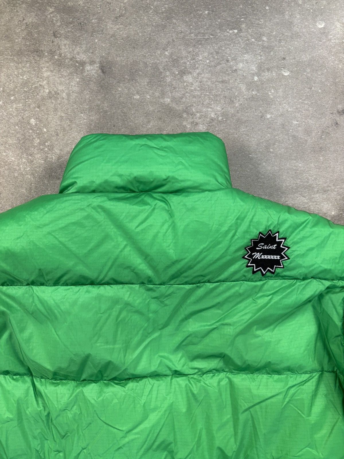 Saint Michael The Saint Mxxxxxx Down Jacket, Green Size US L / EU 52-54 / 3 - 4 Thumbnail