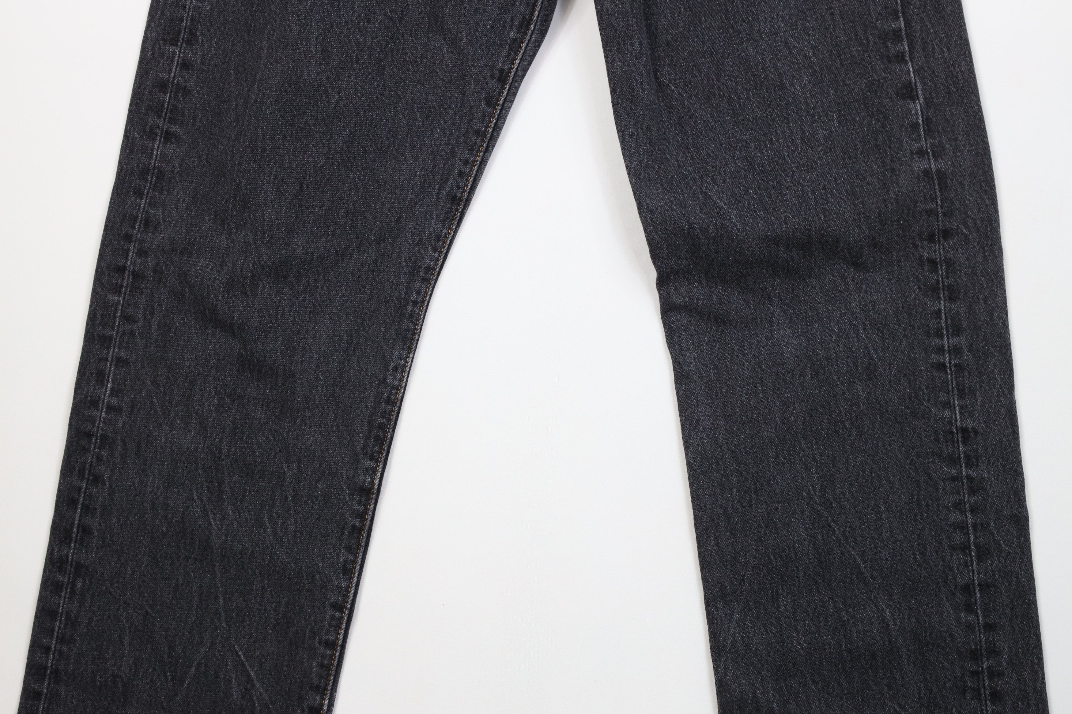 Levi's Vintage Y2K Levis 505xx Fly Regular Straight Leg Jeans Black Size US 34 / EU 50 - 3 Thumbnail
