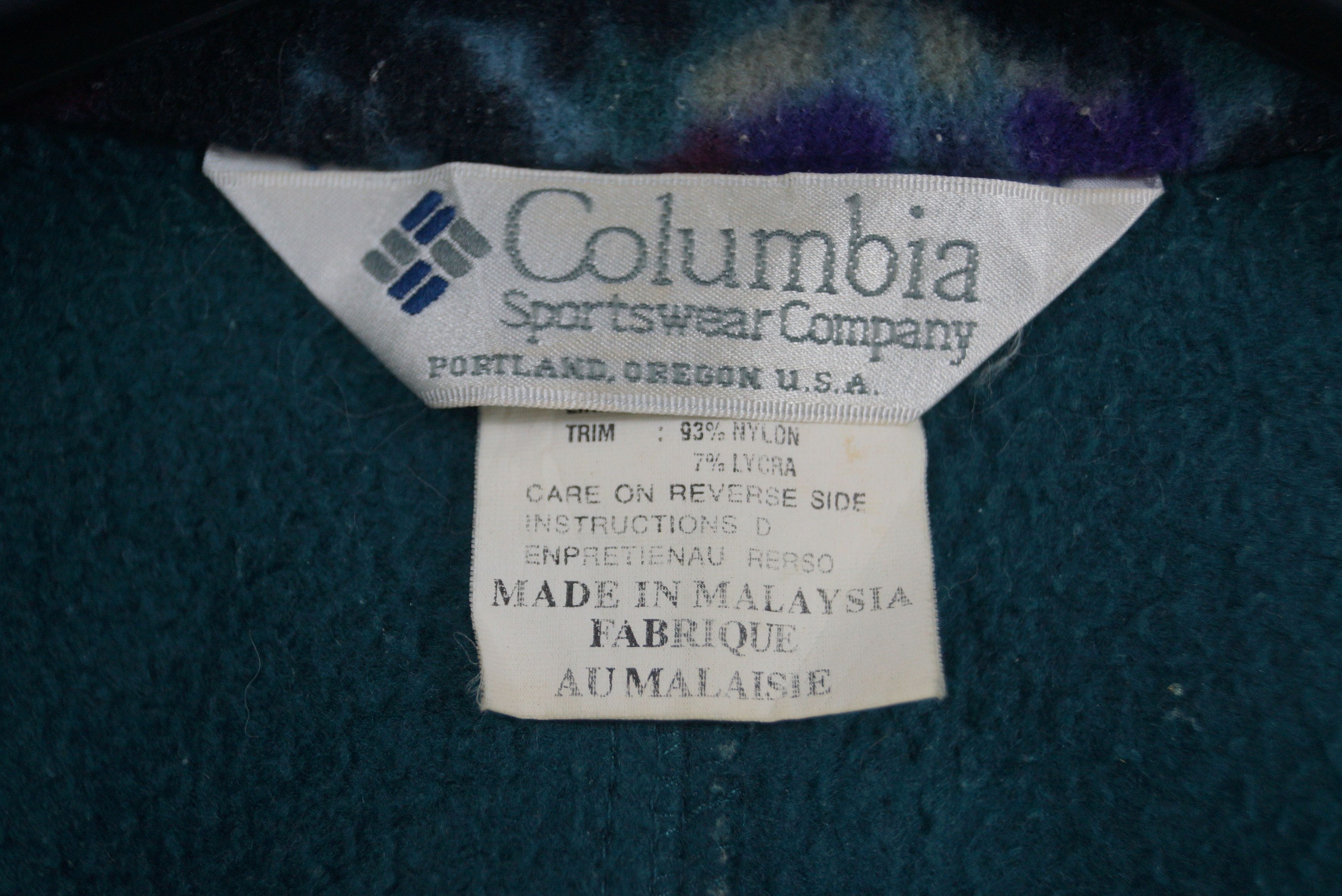 Columbia Columbia Fleece Sweater Nice Design Size US M / EU 48-50 / 2 - 3 Thumbnail