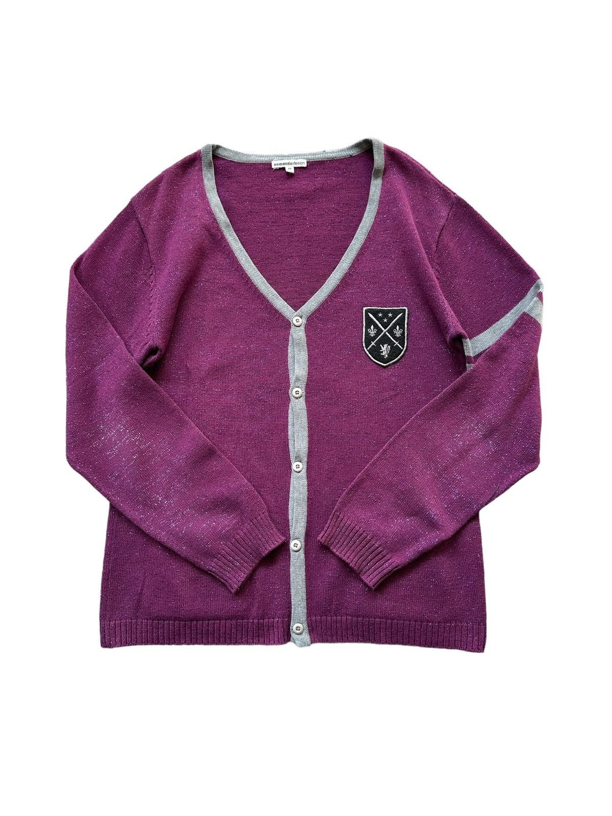 semanticdesign 2000's Semantic Design glitter gothic j-rock cardigan Size US M / EU 48-50 / 2 - 3 Thumbnail