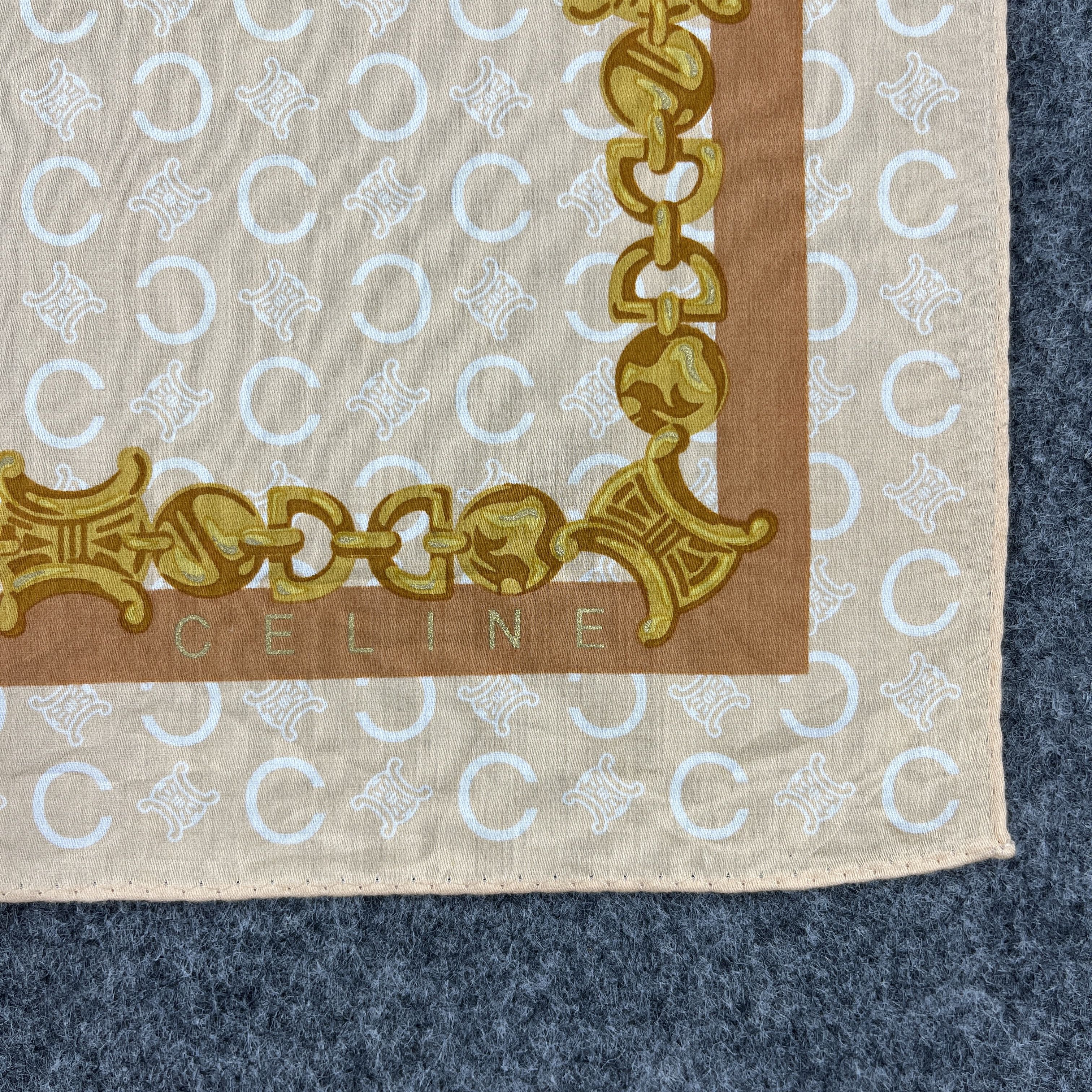 Celine Celine Handkerchief / Bandana / Neckerchief B961 Size ONE SIZE - 3 Thumbnail
