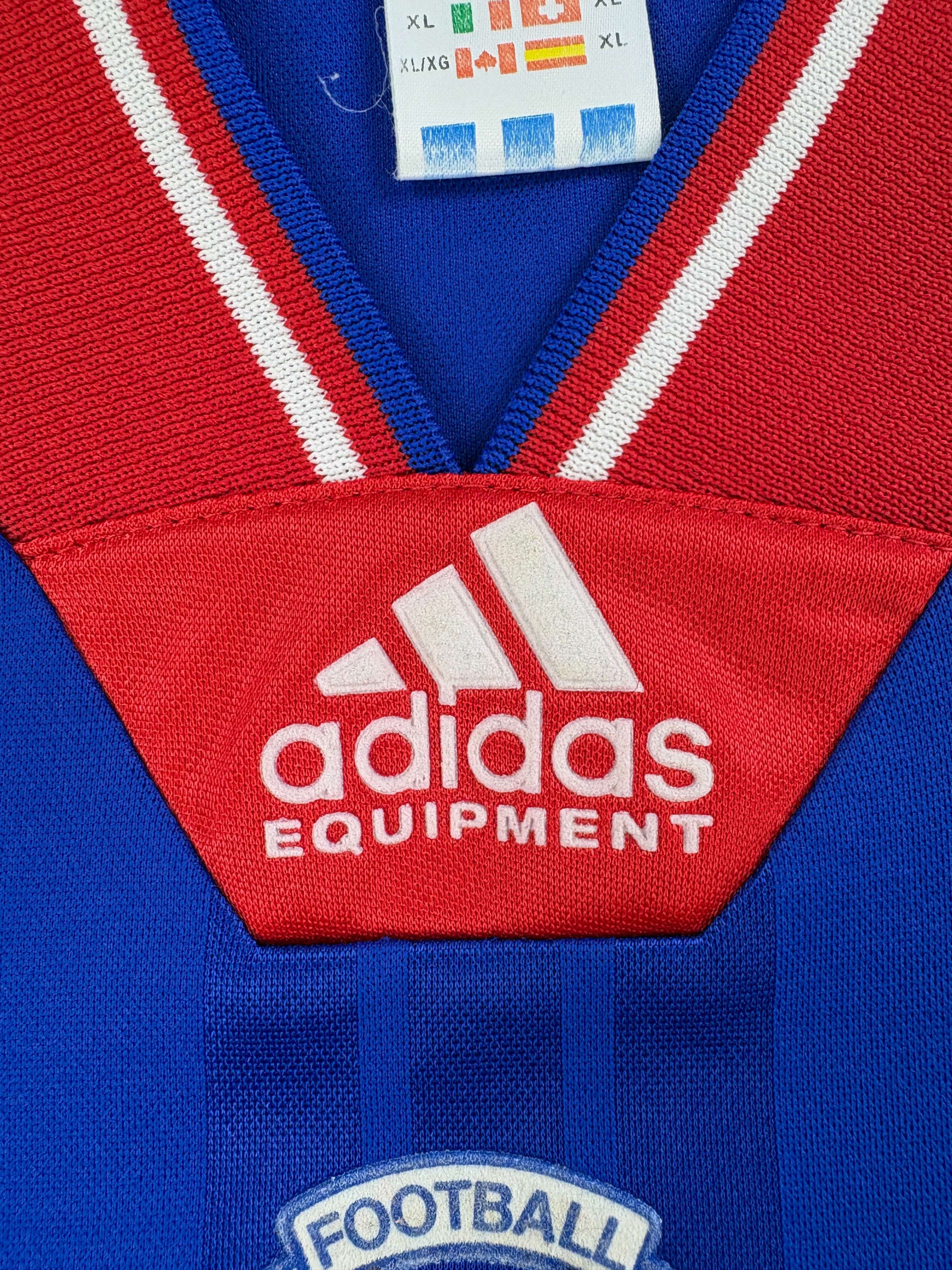 Adidas Rangers 1992-94 Adidas home football jersey shirt size XL Size US XL / EU 56 / 4 - 4 Thumbnail
