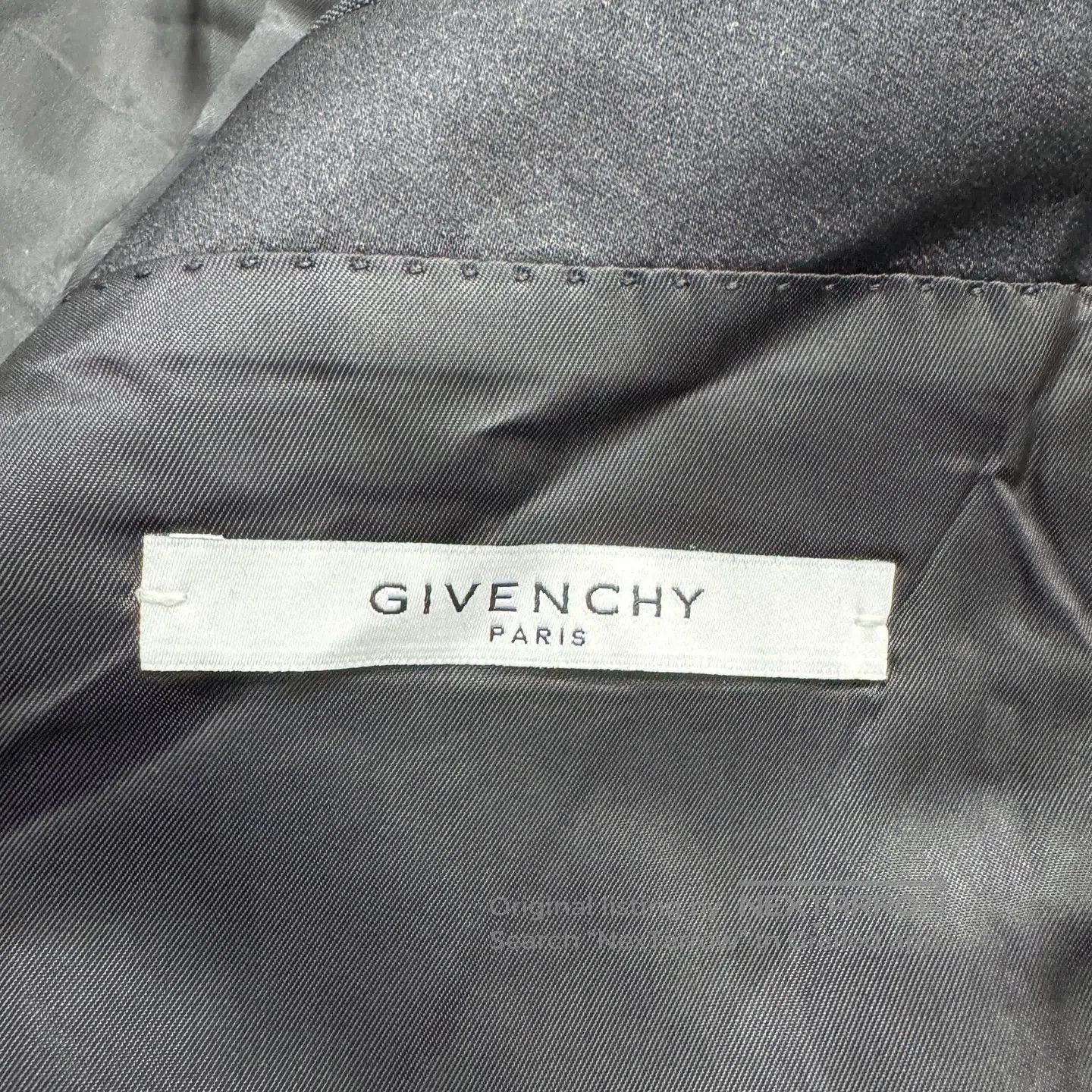 Givenchy Black Studded Collar Single-Breasted Blazer. Size US M / EU 48-50 / 2 - 2 Thumbnail