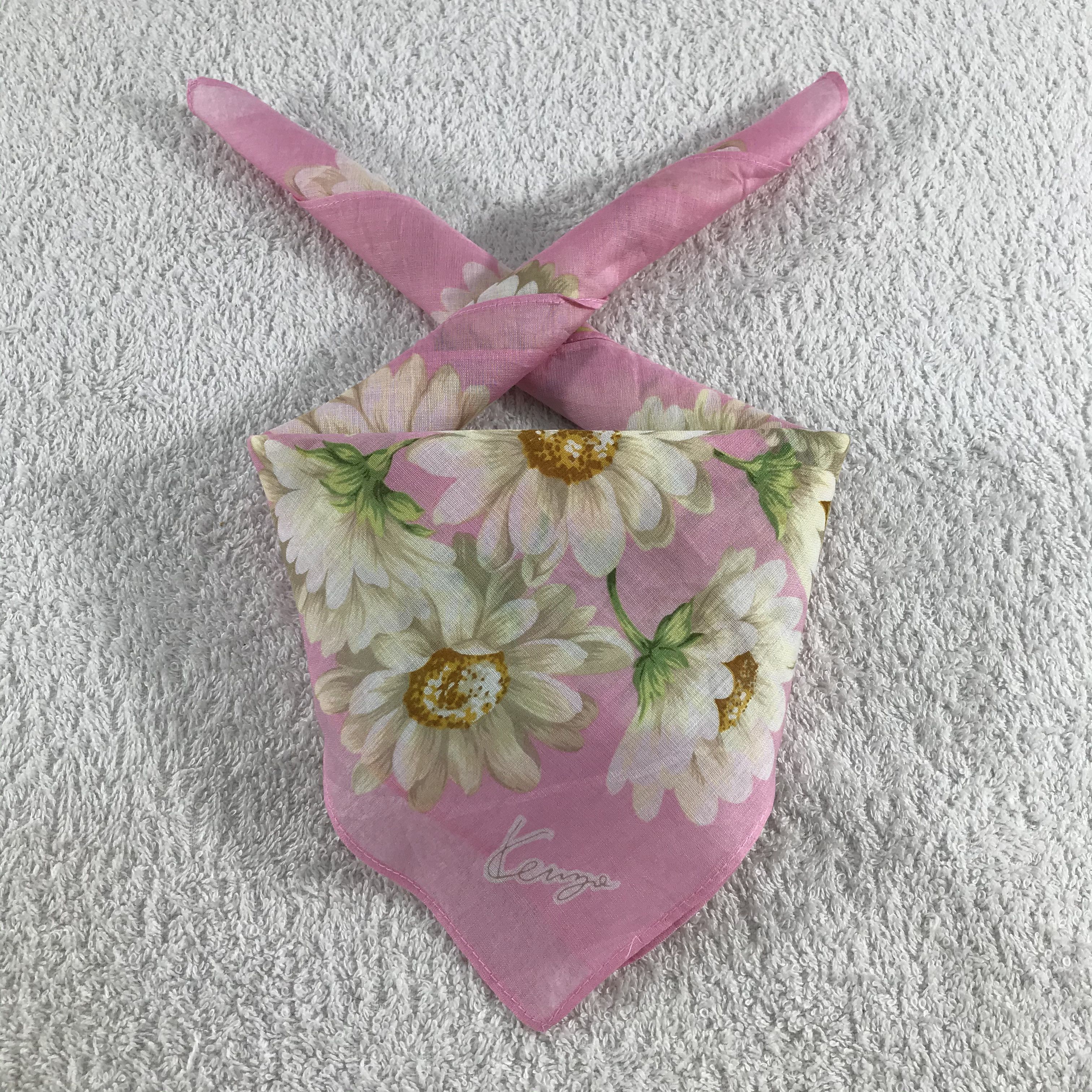 Kenzo × Vintage Kenzo Bandana / Handkerchief / Neckerchief - S348 Size ONE SIZE - 3 Thumbnail