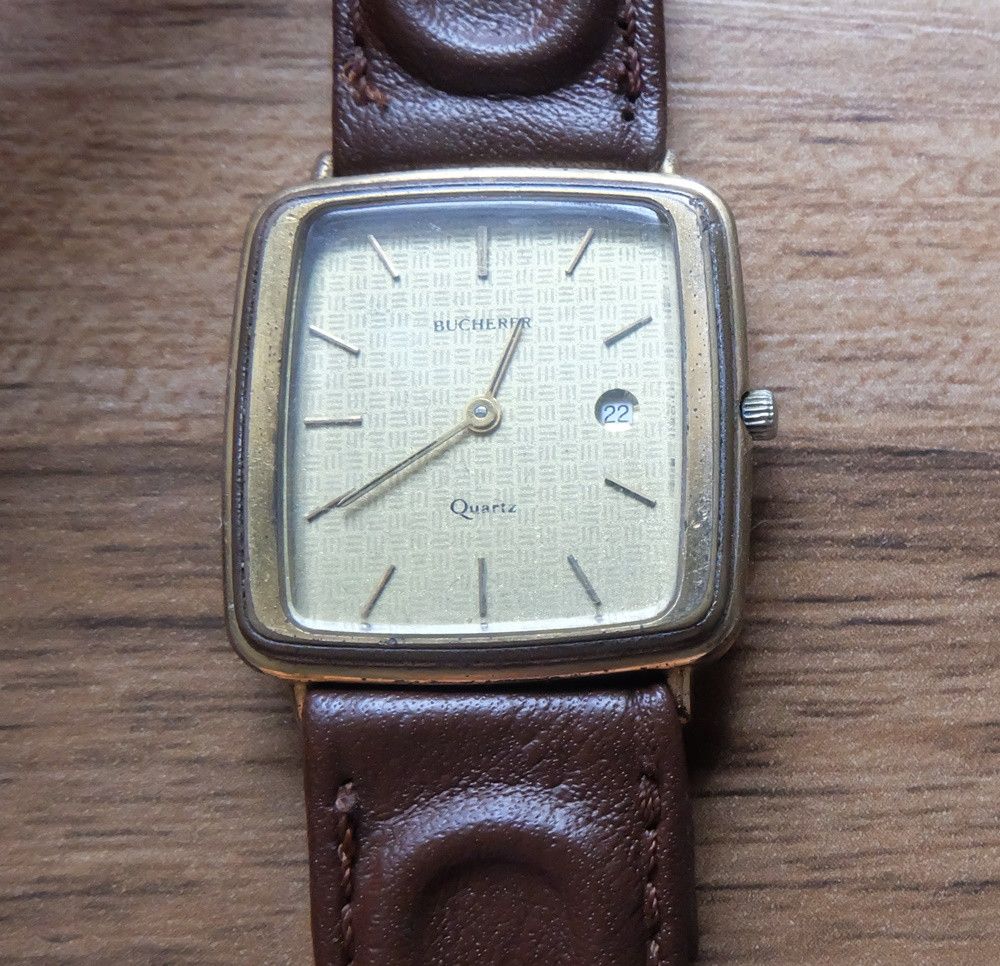 Vintage Bucherer Tank Watch