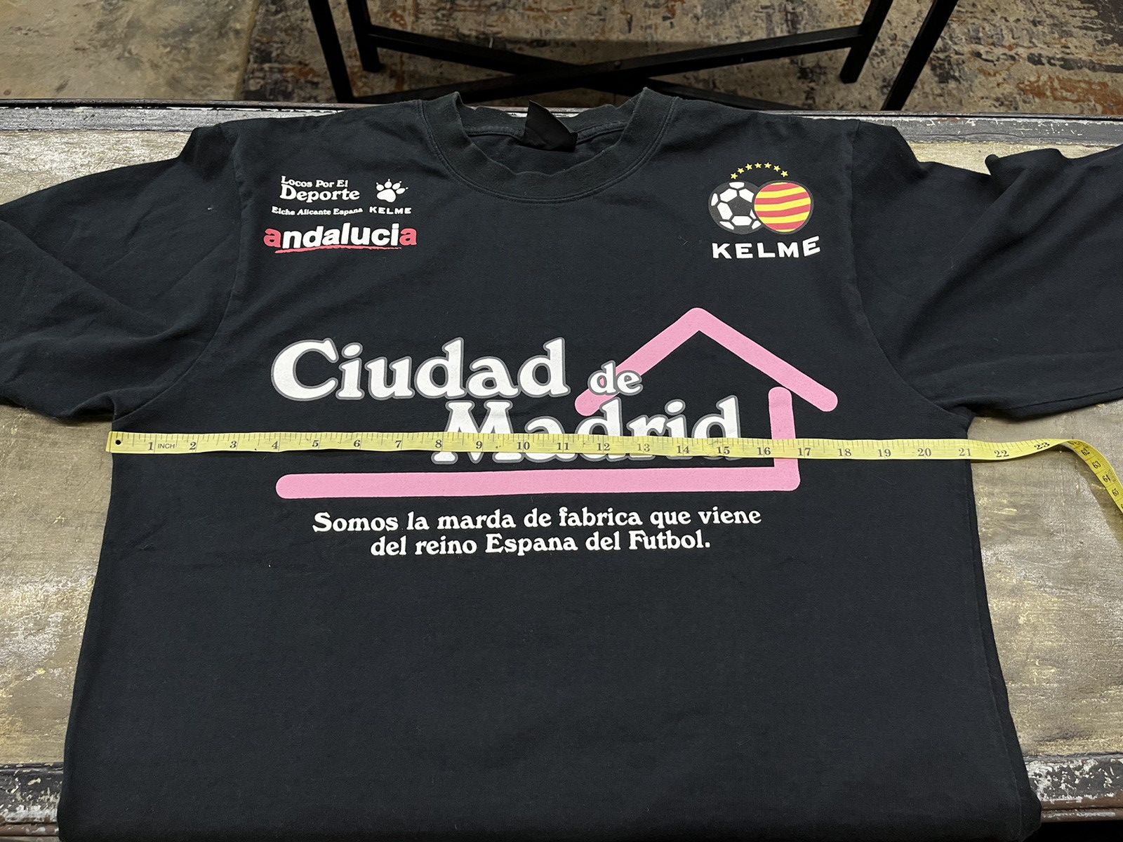 If Six Was Nine × Japanese Brand × Le Grande Bleu (L.G.B.) Kelme ciudad de madrid longsleeve Size US M / EU 48-50 / 2 - 10 Thumbnail