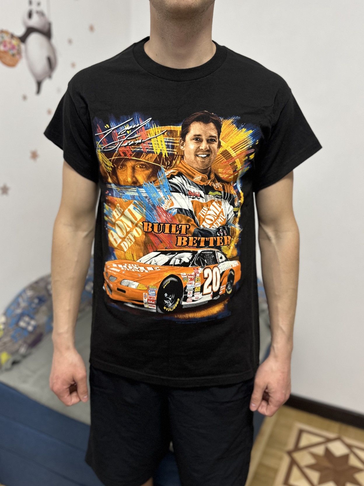 NASCAR Vintage Tony Stewart T-Shirt Chase Authentics 2002 NASCAR Size US M / EU 48-50 / 2 - 14 Thumbnail