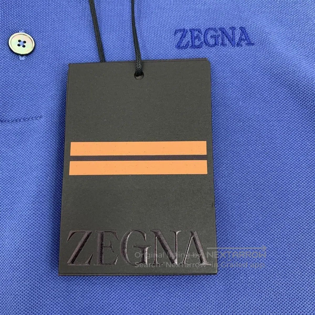 Z Zegna Blue Short. Size US M / EU 48-50 / 2 - 7 Thumbnail