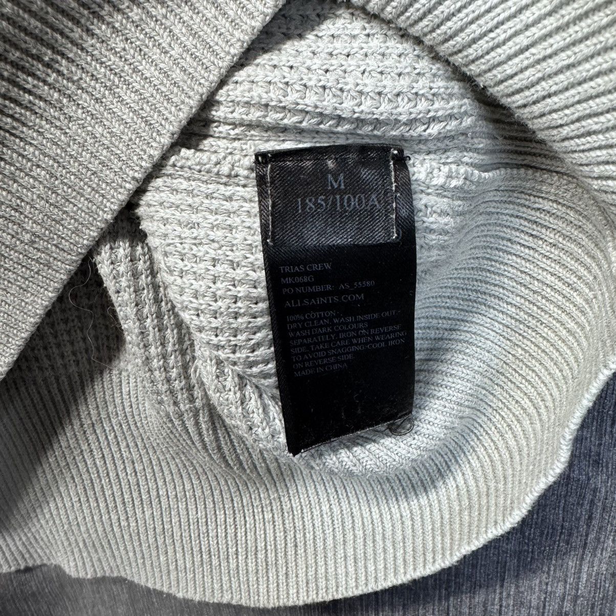 Allsaints Allsaints knit sweater mini logo rare Size US M / EU 48-50 / 2 - 4 Thumbnail