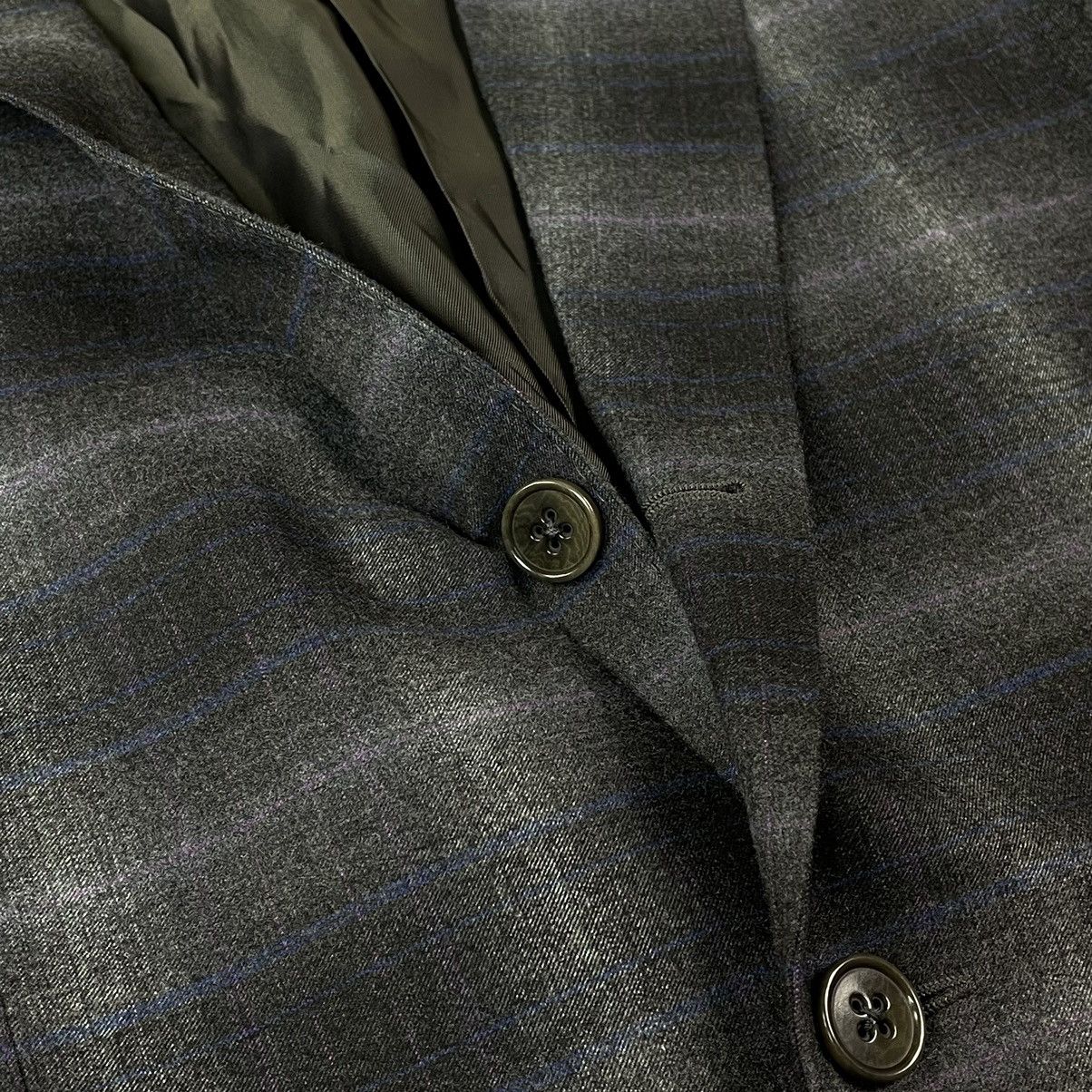 Armani Collezioni × Giorgio Armani Armani Collezioni Check Three Button Blazer Jacket Size 50R - 7 Thumbnail