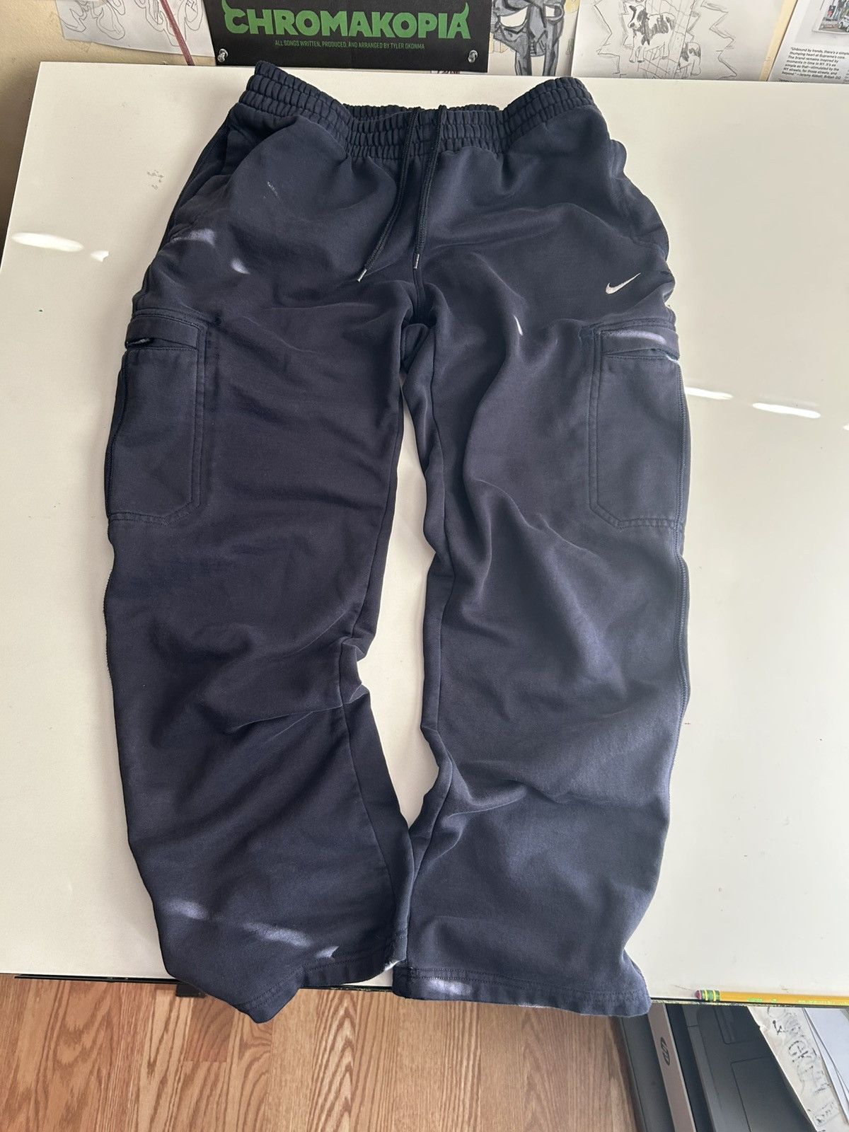 Nike Y2k Nike sweatpants Size US 32 / EU 48 - 1 Thumbnail