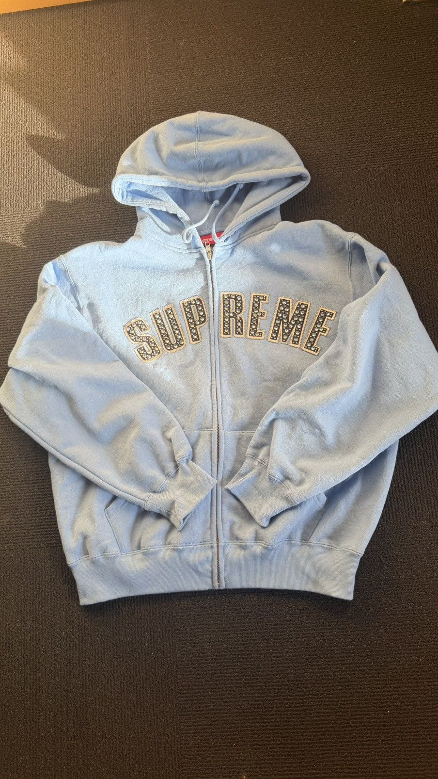 Supreme Supreme bb Simon zip-up hooded sweatshirt (BLUE) size S Size US S / EU 44-46 / 1 - 1 Thumbnail