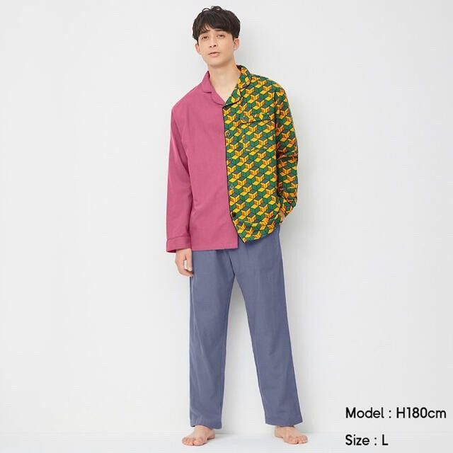 GU Demon Slayer: Kimetsu no Yaiba Giyu Tomioka GU Collab Shirt Size US L / EU 52-54 / 3 - 1 Thumbnail