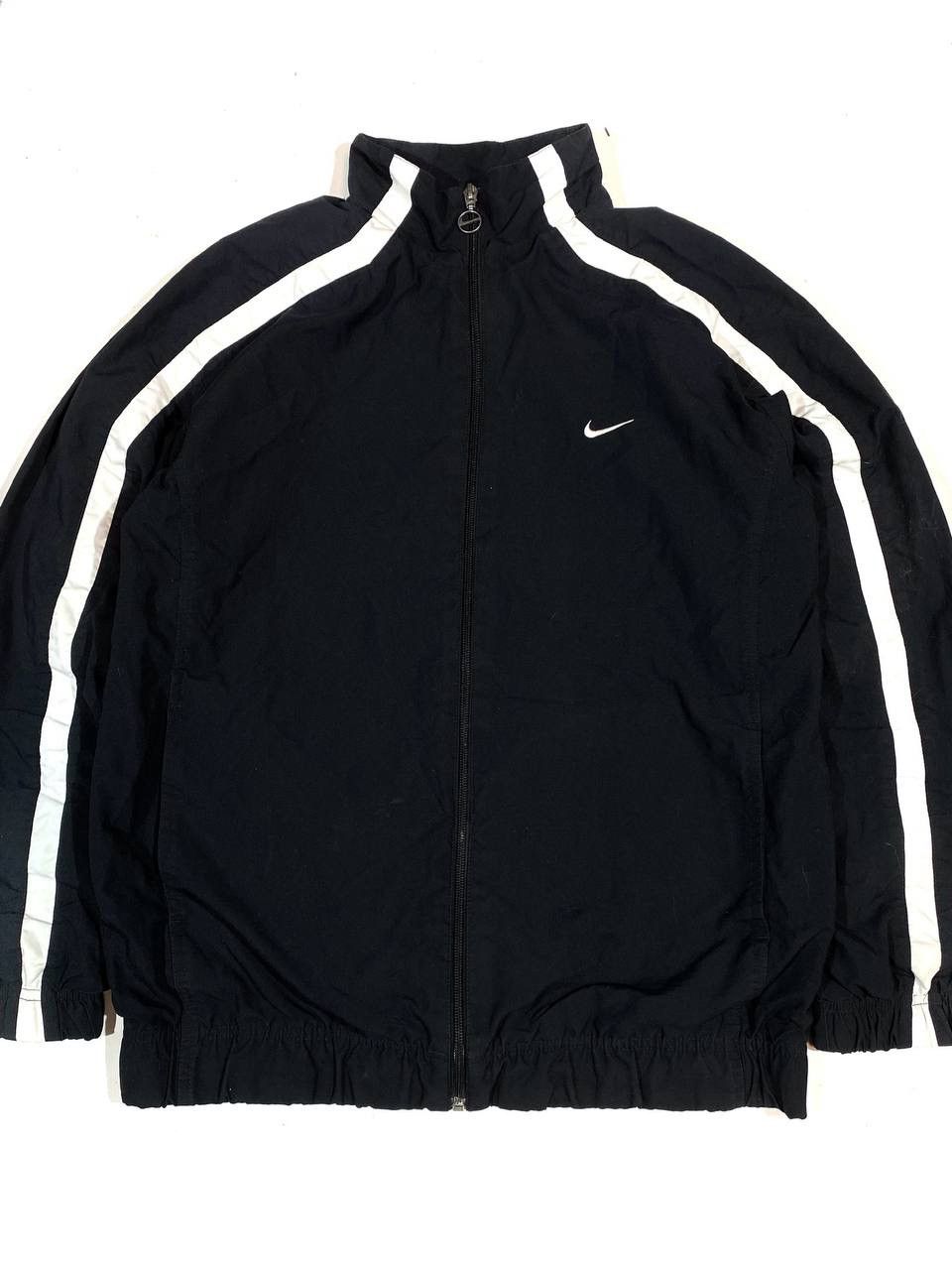 Nike × Vintage 00s NIKE SWOOSH VINTAGE Y2K OVERSIZED NYLON RETRO JACKET Size US M / EU 48-50 / 2 - 5 Thumbnail