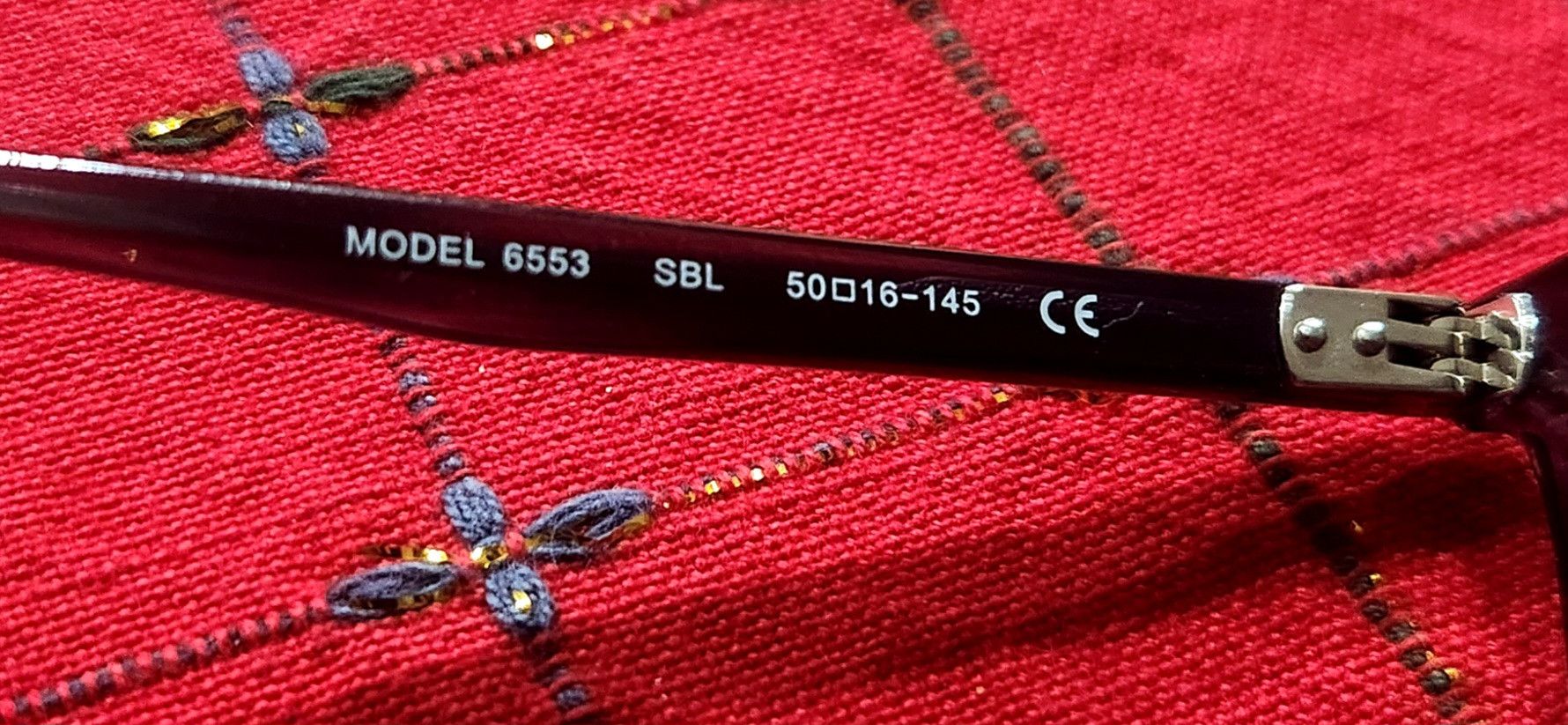 Other MODO Model 6553 SBL Stripy Blue 50-16-145 Frames Japan Made Size ONE SIZE - 9 Thumbnail