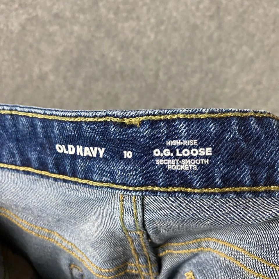 Old Navy Old Navy Jeans Women's Size 10 O.G. Loose Denim Cotton Size 32" / US 10 / IT 46 - 6 Thumbnail