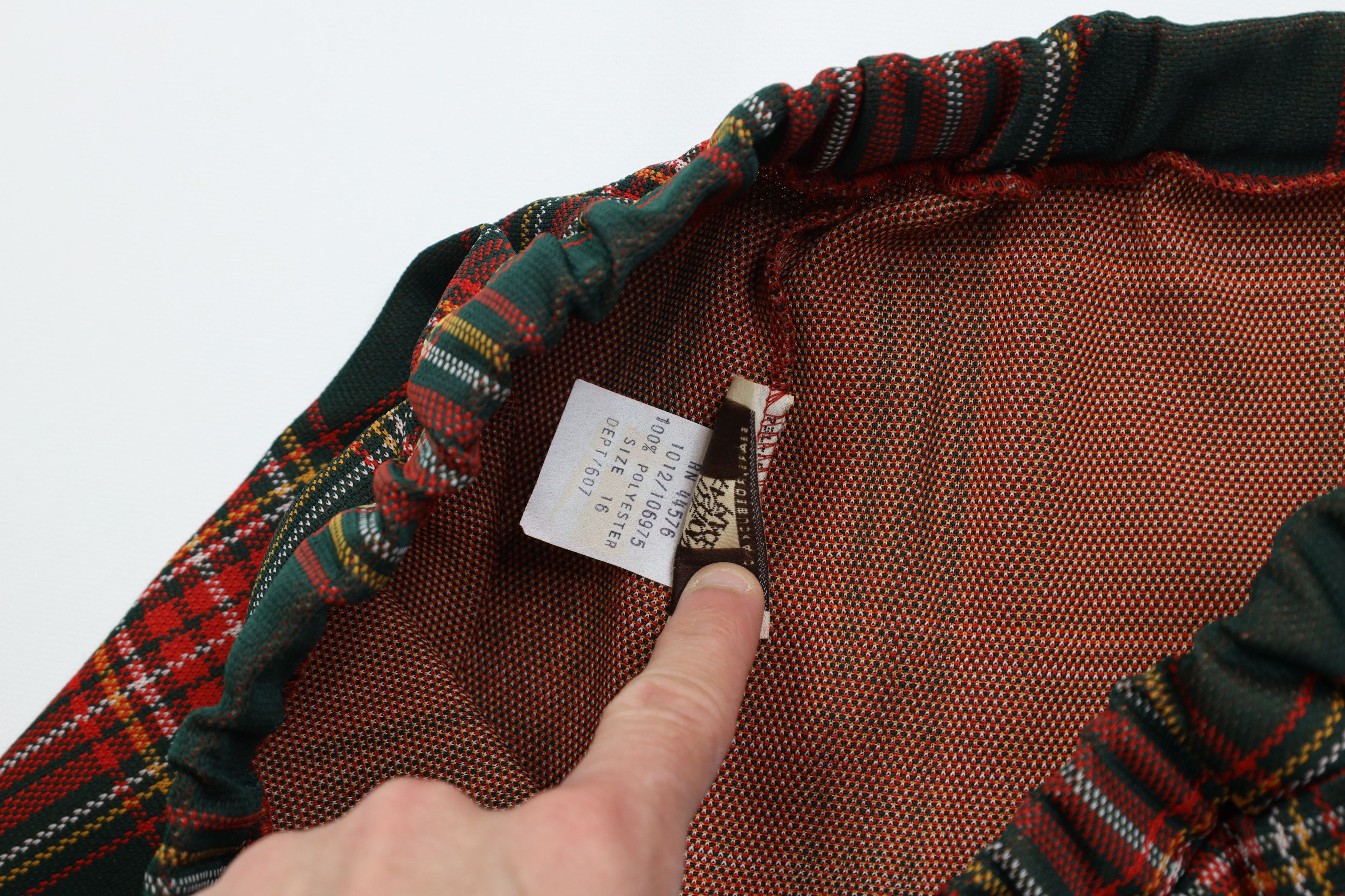 Vintage Deadstock Vintage 70s Streetwear Chino Pants Plaid USA Size 38" / US 16 / IT 52 - 8 Thumbnail
