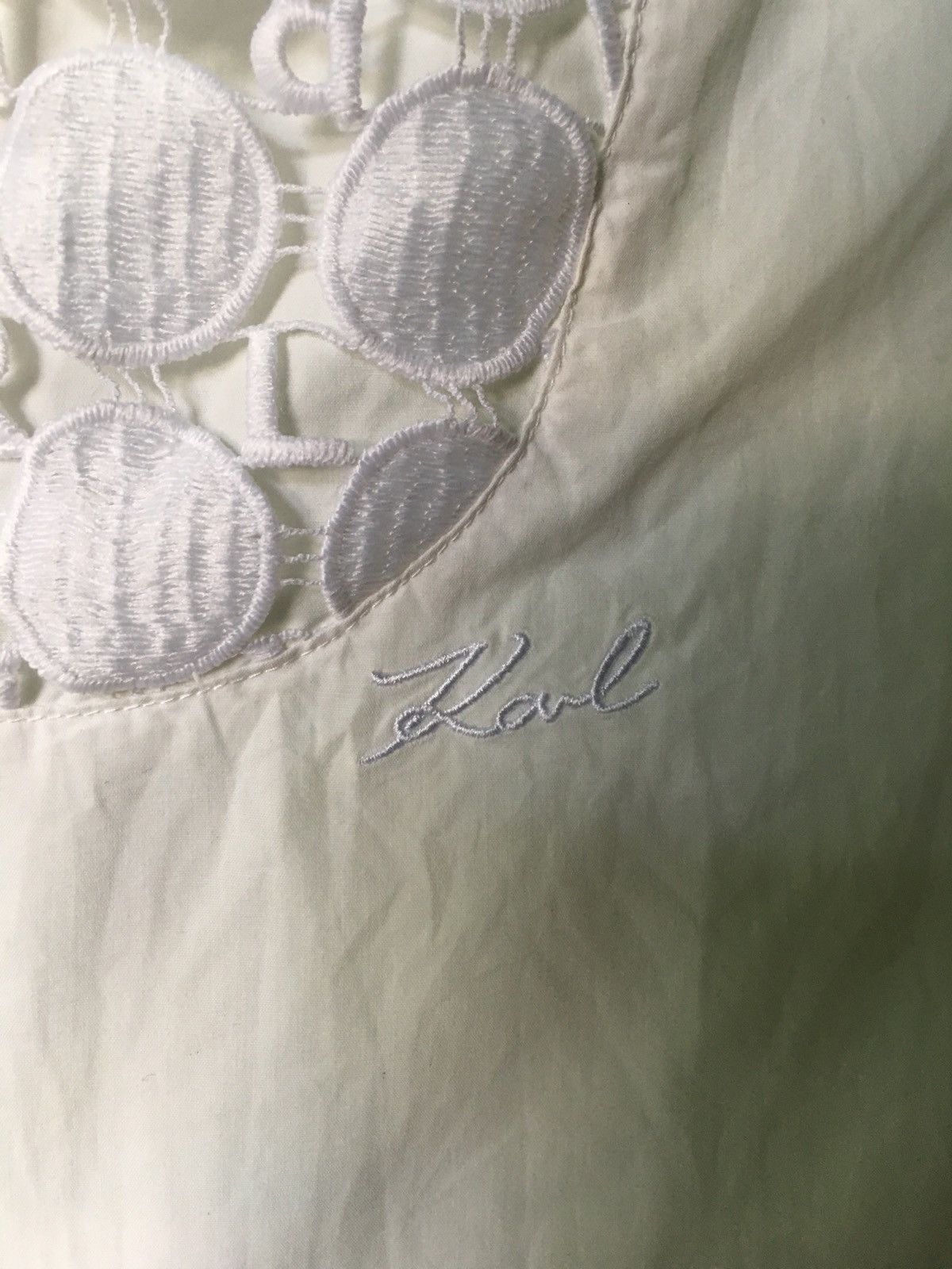 Karl Lagerfeld Karl Lagerfeld Button Shirt Size S / US 4 / IT 40 - 3 Thumbnail