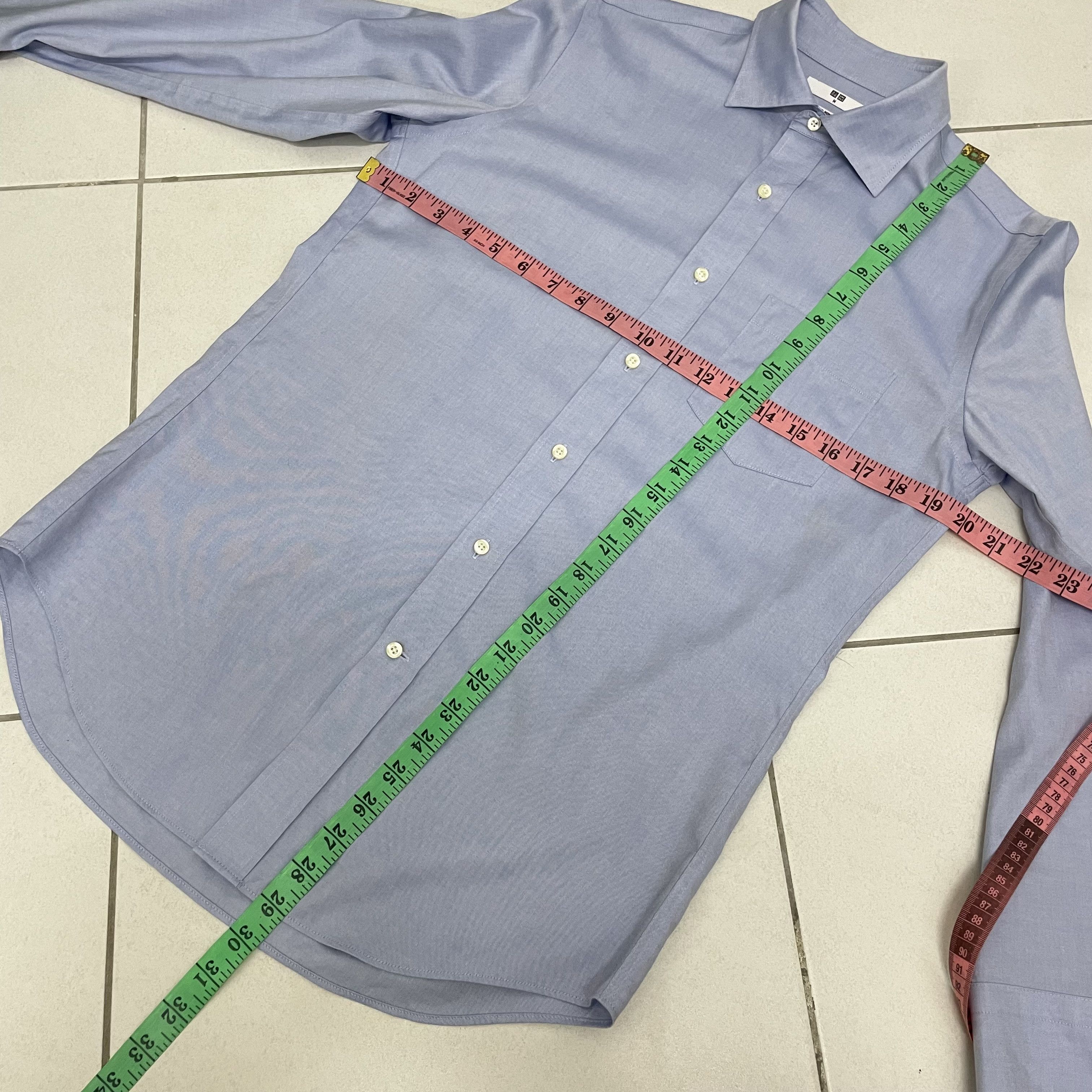 Japanese Brand × Uniqlo ⭐️SALE⭐️ [M] UNIQLO SLIM FIT SUPER NON IRON SHIRT Size US M / EU 48-50 / 2 - 3 Thumbnail