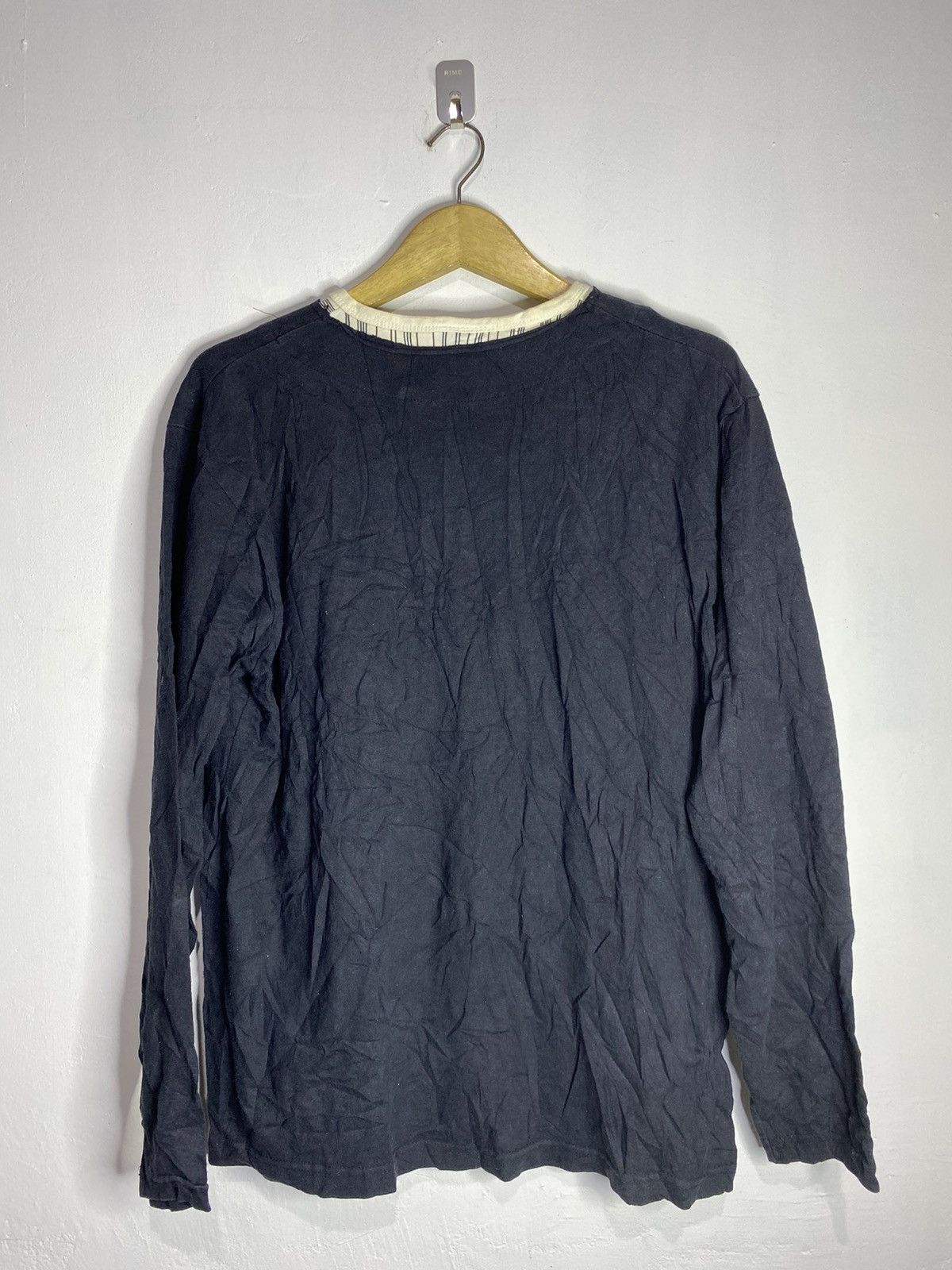 If Six Was Nine × Japanese Brand × Le Grande Bleu (L.G.B.) Japanese lgb style poem double layers longsleeve Size US L / EU 52-54 / 3 - 7 Thumbnail