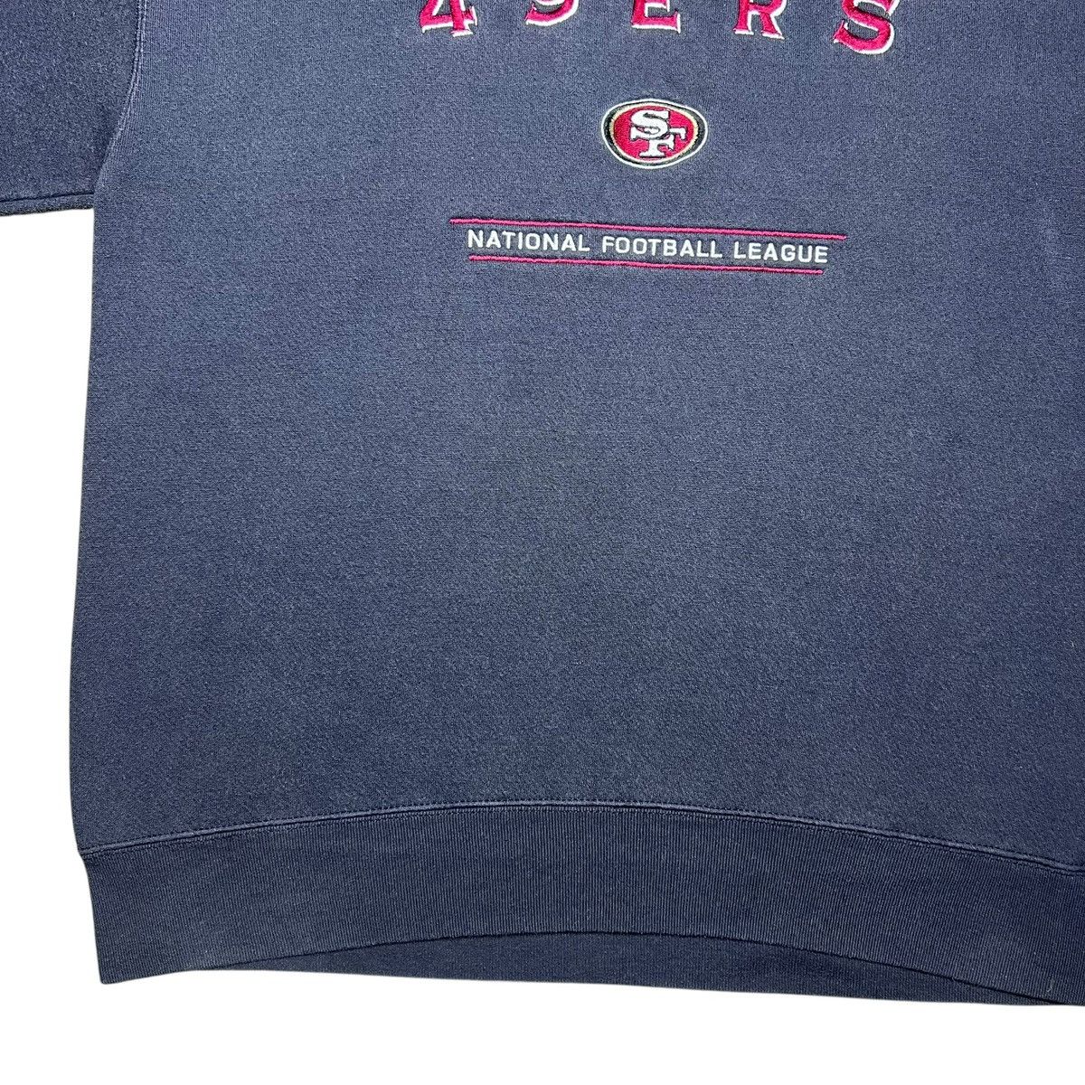 NFL 90s NFL San Francisco 49ers Lee Sport Embroidered Sweatshirt Size US L / EU 52-54 / 3 - 8 Thumbnail