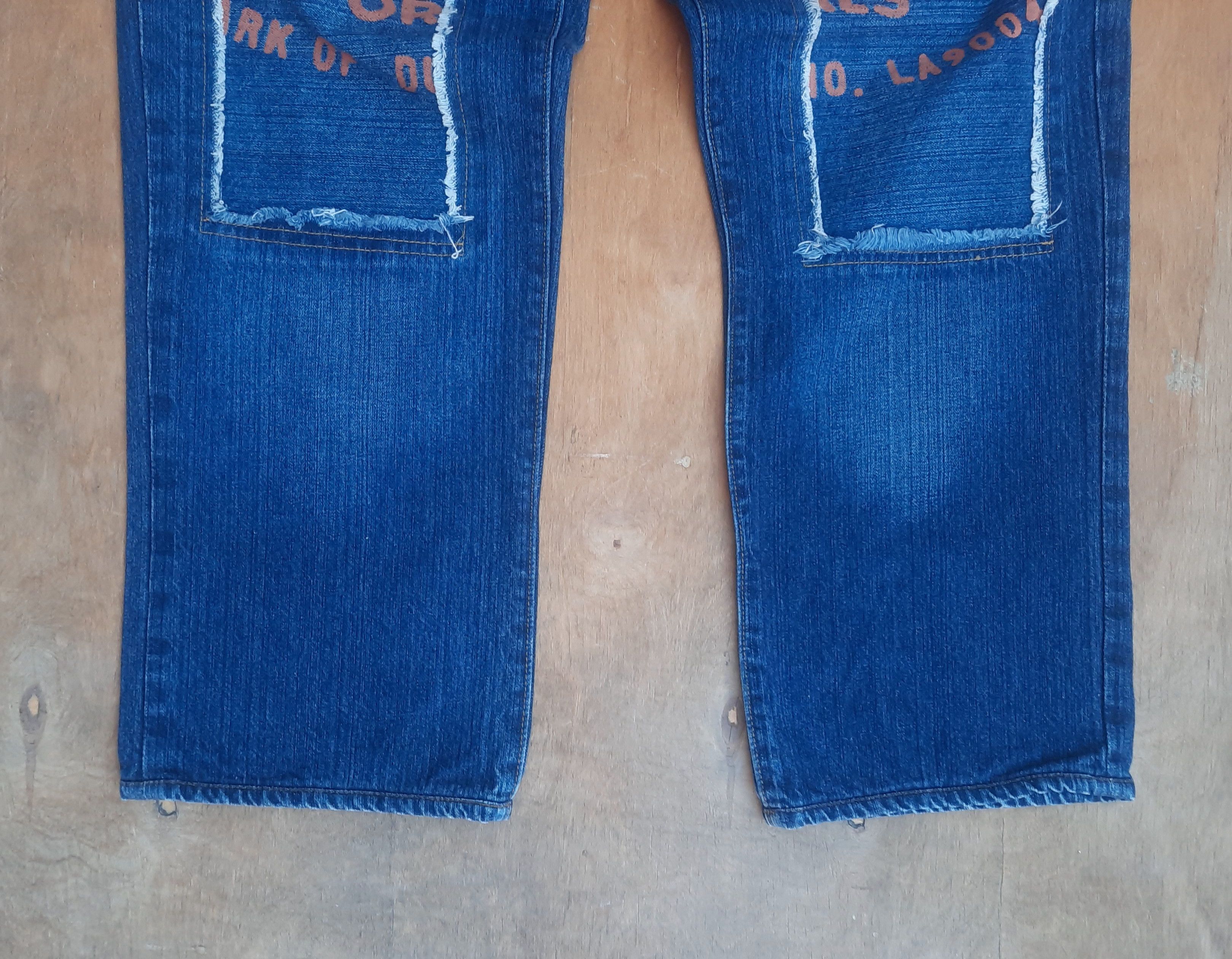 Von Dutch Von Dutch Blue cropped Distressed Denim jeans Size US 34 / EU 50 - 5 Thumbnail