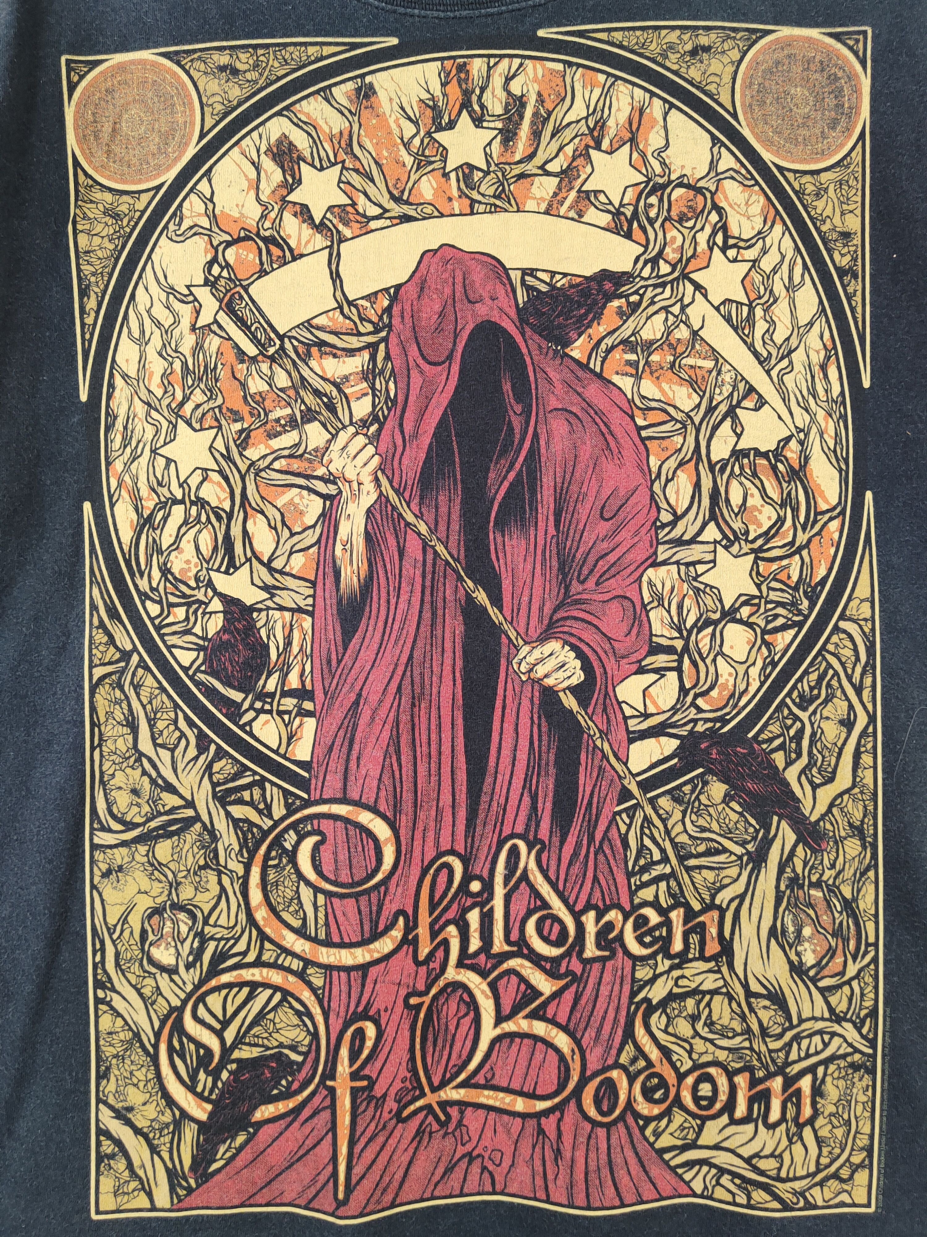 Band Tees DL Children Of Bodom Black Faded band tee #S2300 Size US M / EU 48-50 / 2 - 4 Thumbnail