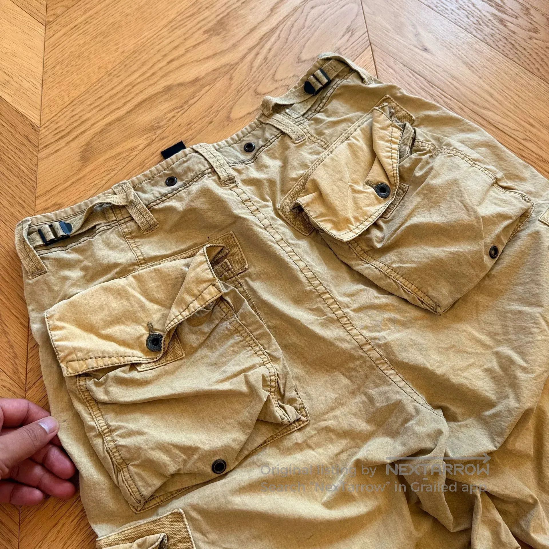 RLX Ralph Lauren Vintage RL Outdoor Cargo Shorts. Size US 30 / EU 46 - 7 Thumbnail