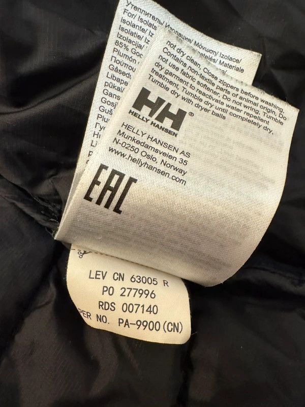 Helly Hansen Helly Hansen Verglas Hooded Down Insulator Puffer Gorpcore L Size US L / EU 52-54 / 3 - 13 Thumbnail