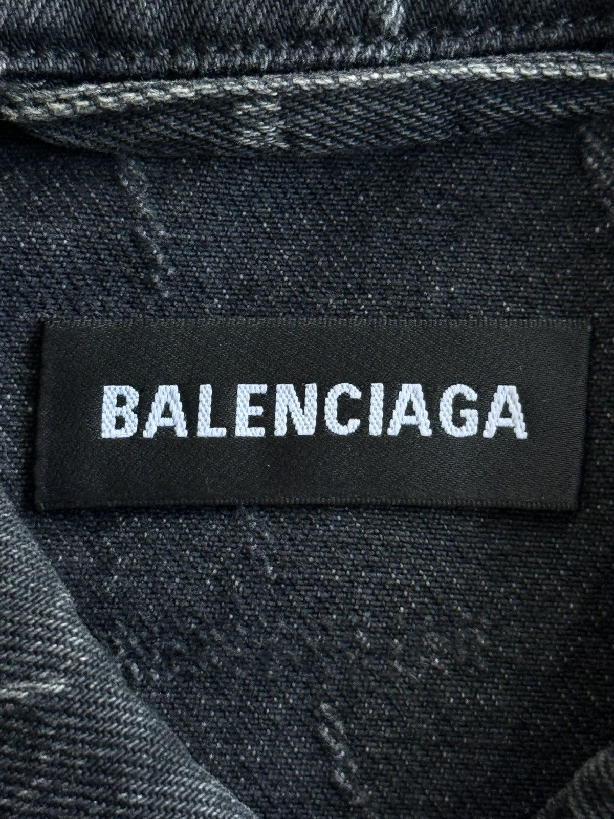 Balenciaga Balenciaga - All Over Print Denim Jacket Size US S / EU 44-46 / 1 - 10 Thumbnail