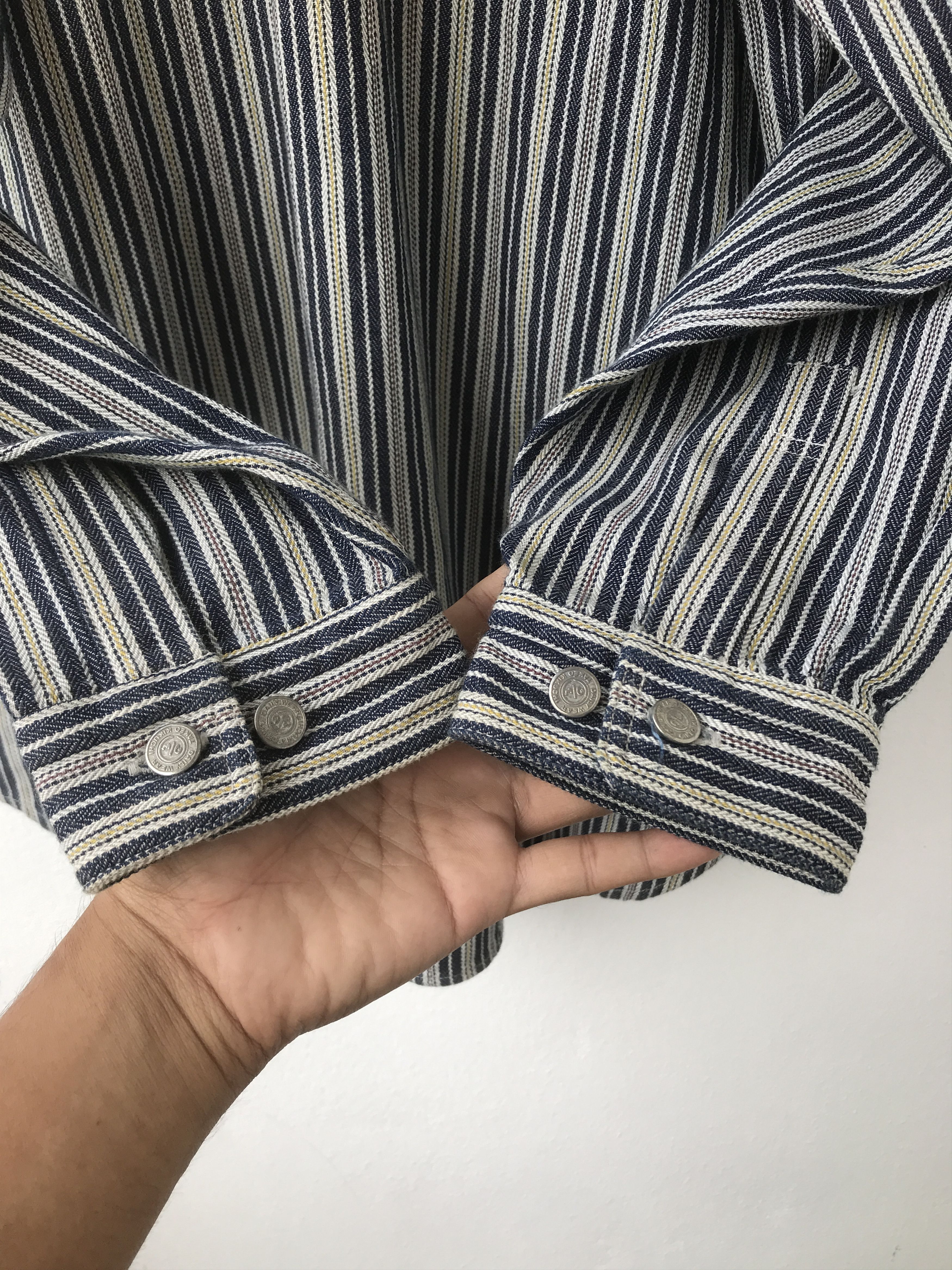 Takeo Kikuchi Takeo Kikuchi workwear shirt Size US XL / EU 56 / 4 - 7 Thumbnail