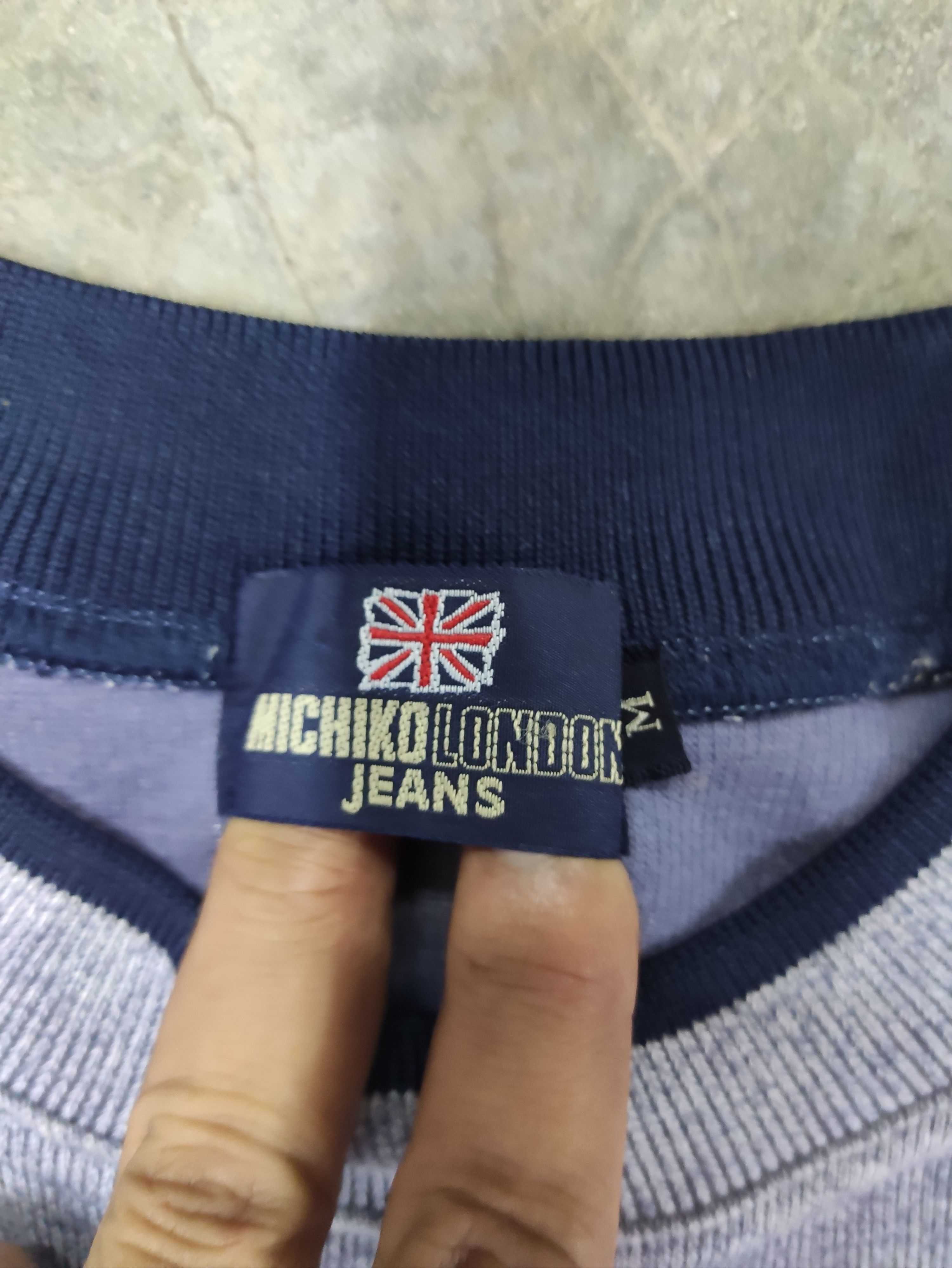 Michiko Koshino 🔥 Michiko London Jeans sweatshirt Size US M / EU 48-50 / 2 - 6 Thumbnail