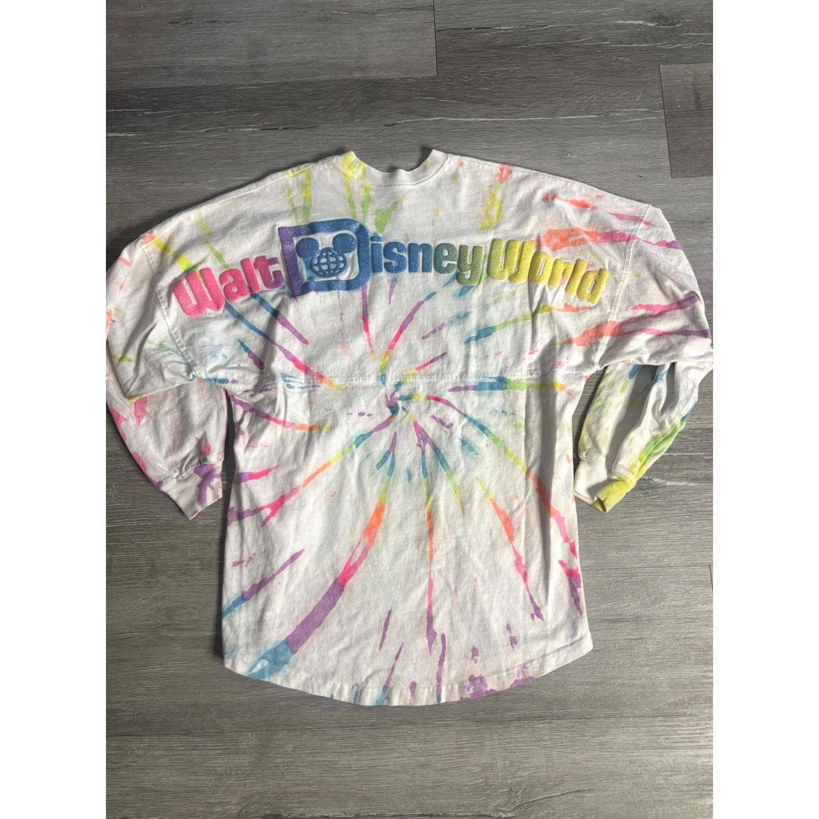 Disney Disney Spirit Jersey Shirt Womens XS Multicolor Tie Dye Walt Disney World Top Size XS / US 0-2 / IT 36-38 - 5 Thumbnail