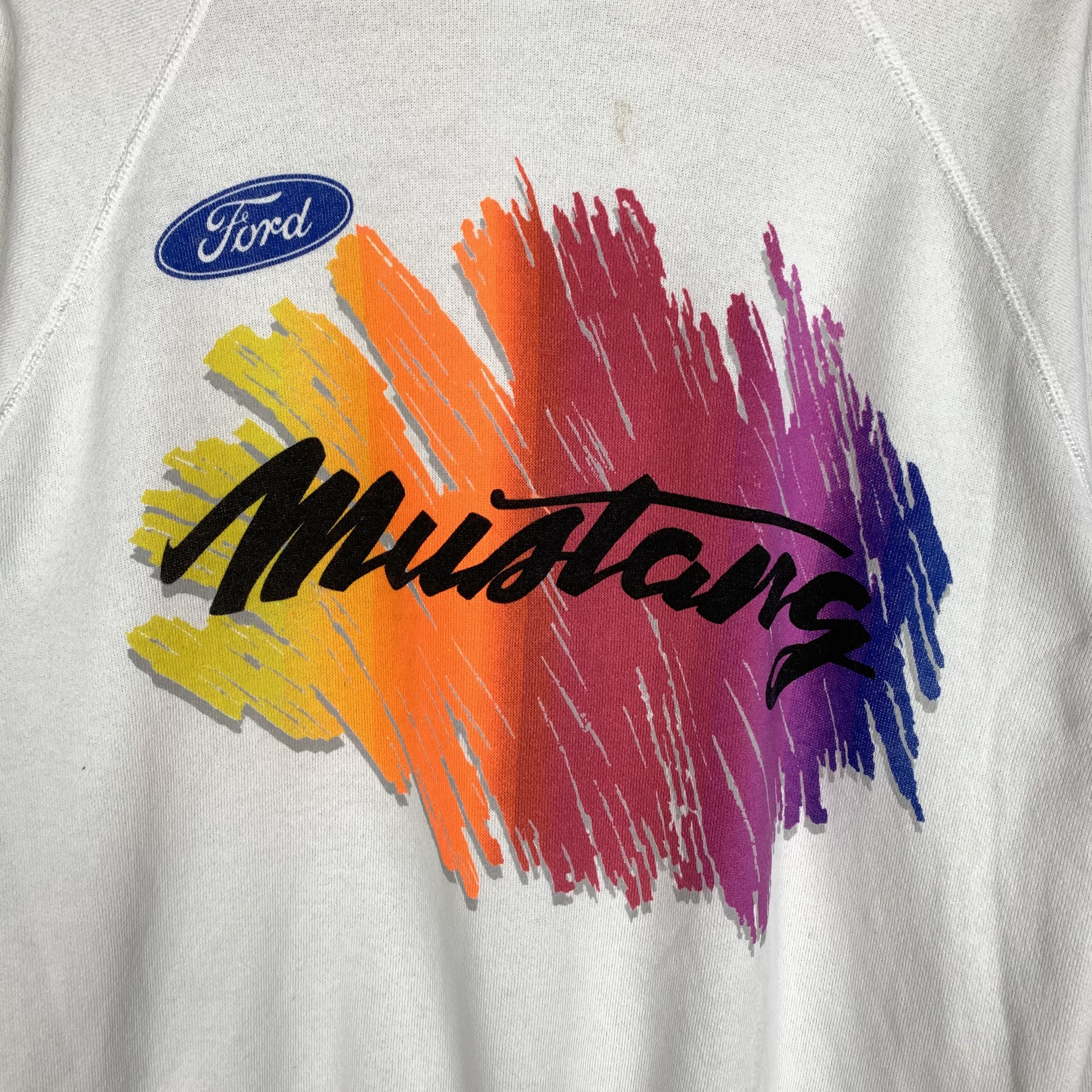 Ford Vintage 90s Ford Mustang Sweatshirt Crewneck Size US S / EU 44-46 / 1 - 2 Thumbnail