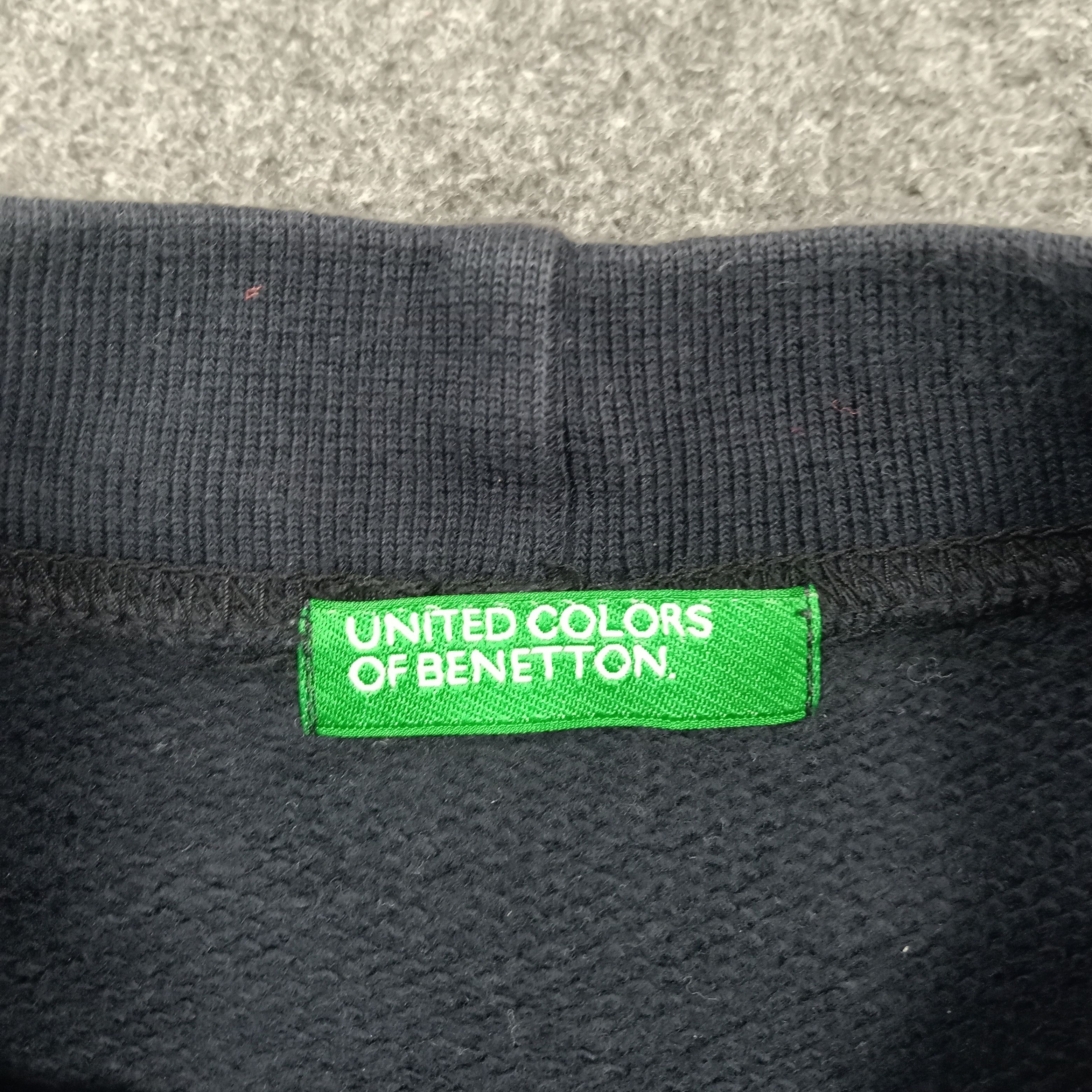 United Colors Of Benetton United Colors of Benetton Embroidery Sweatshirt C286N5 Size US XL / EU 56 / 4 - 3 Thumbnail