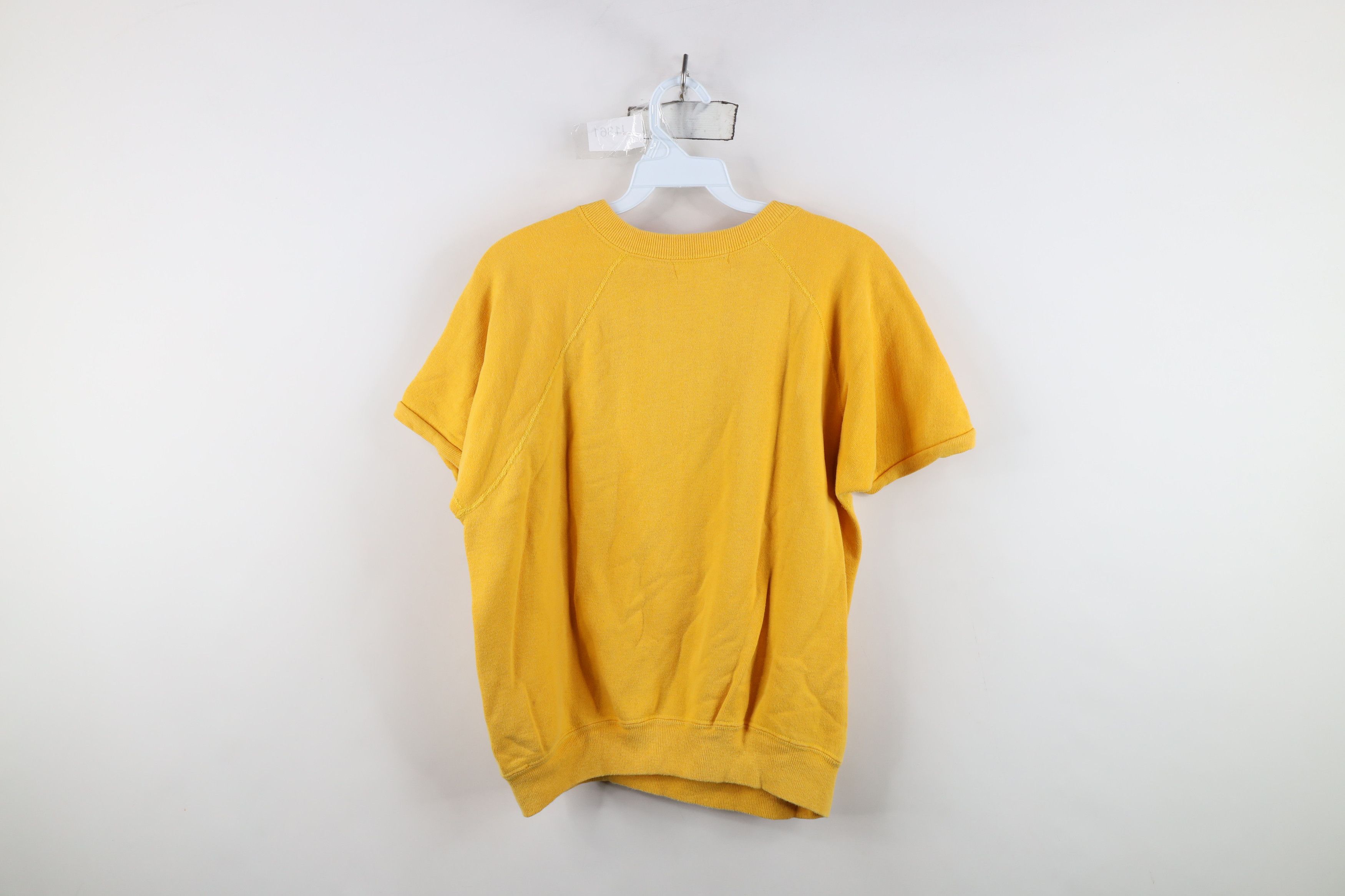 Disney Vintage 70s Walt Disney World Short Sleeve Sweatshirt USA Size L / US 10 / IT 46 - 12 Thumbnail