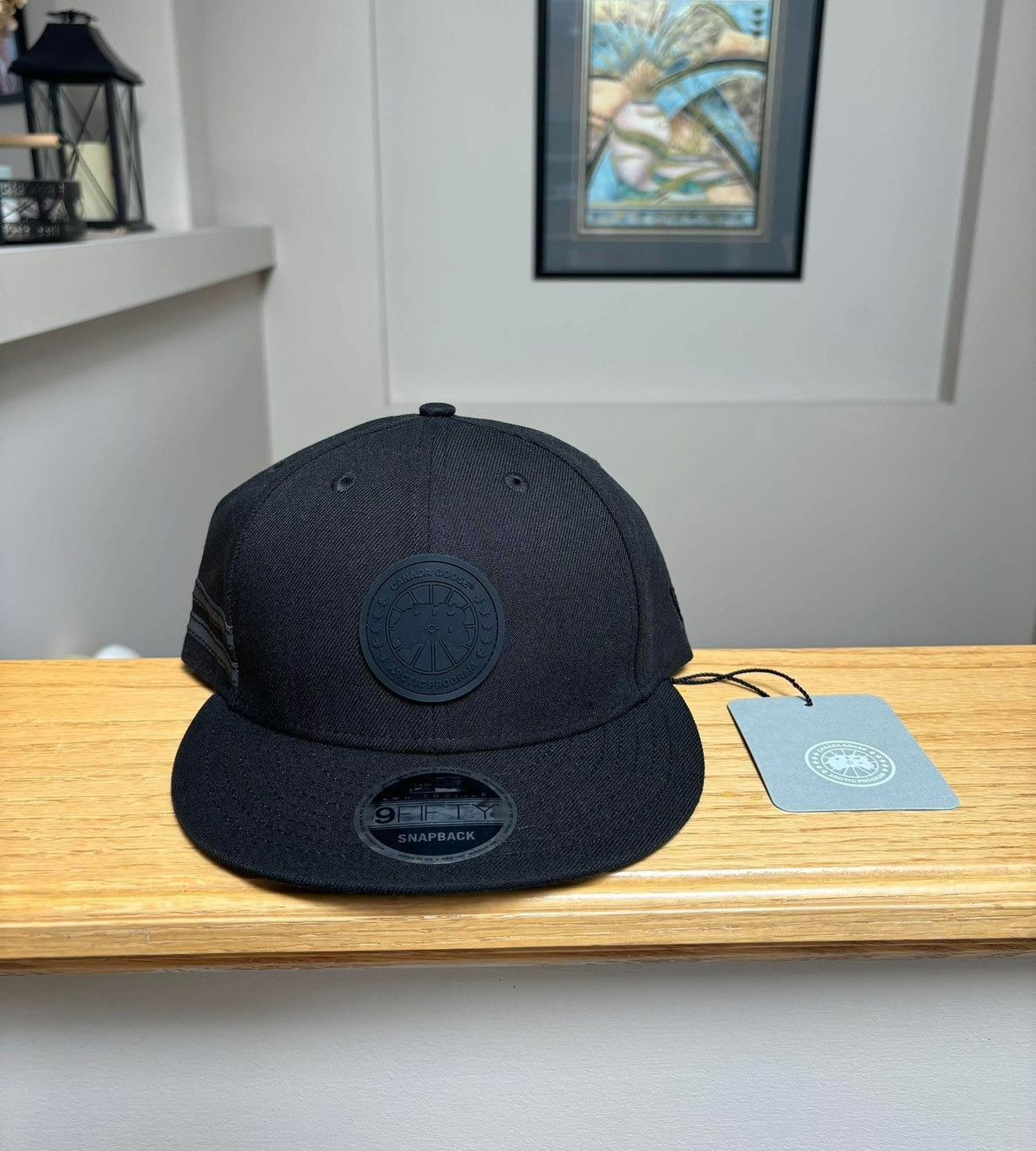 Canada Goose Canada Goose x New Era Black Hat Size ONE SIZE - 1 Preview