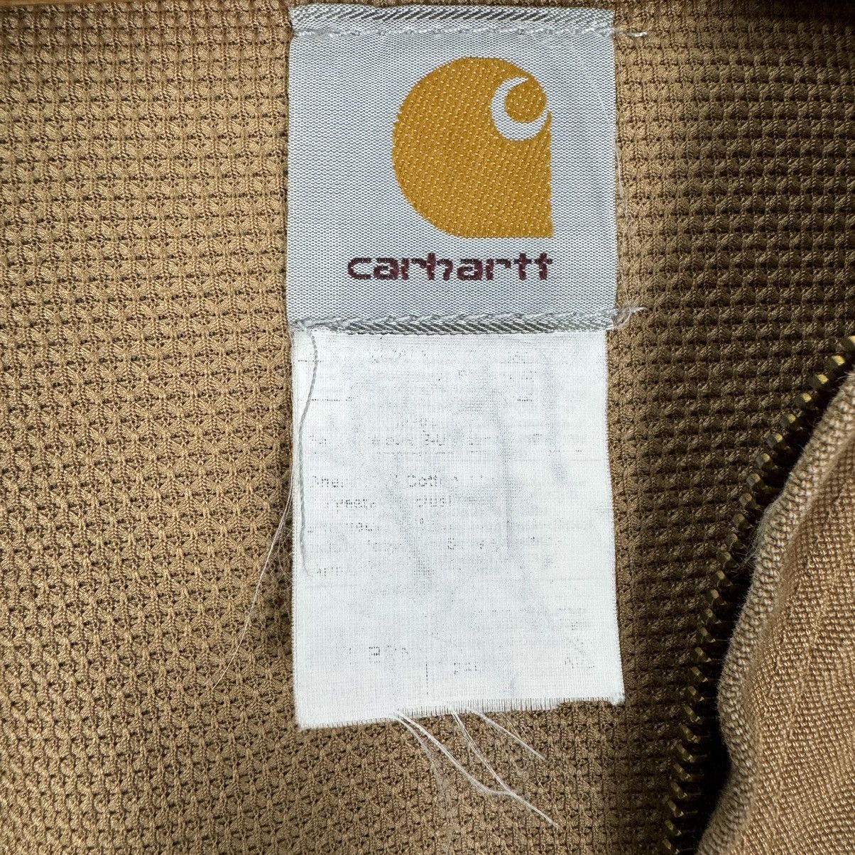 Carhartt × Carhartt Wip × Vintage ⚡️CARHARTT HOODIE DUCK CANVAS ZIPPER JACKET Size US XXL / EU 58 / 5 - 9 Thumbnail