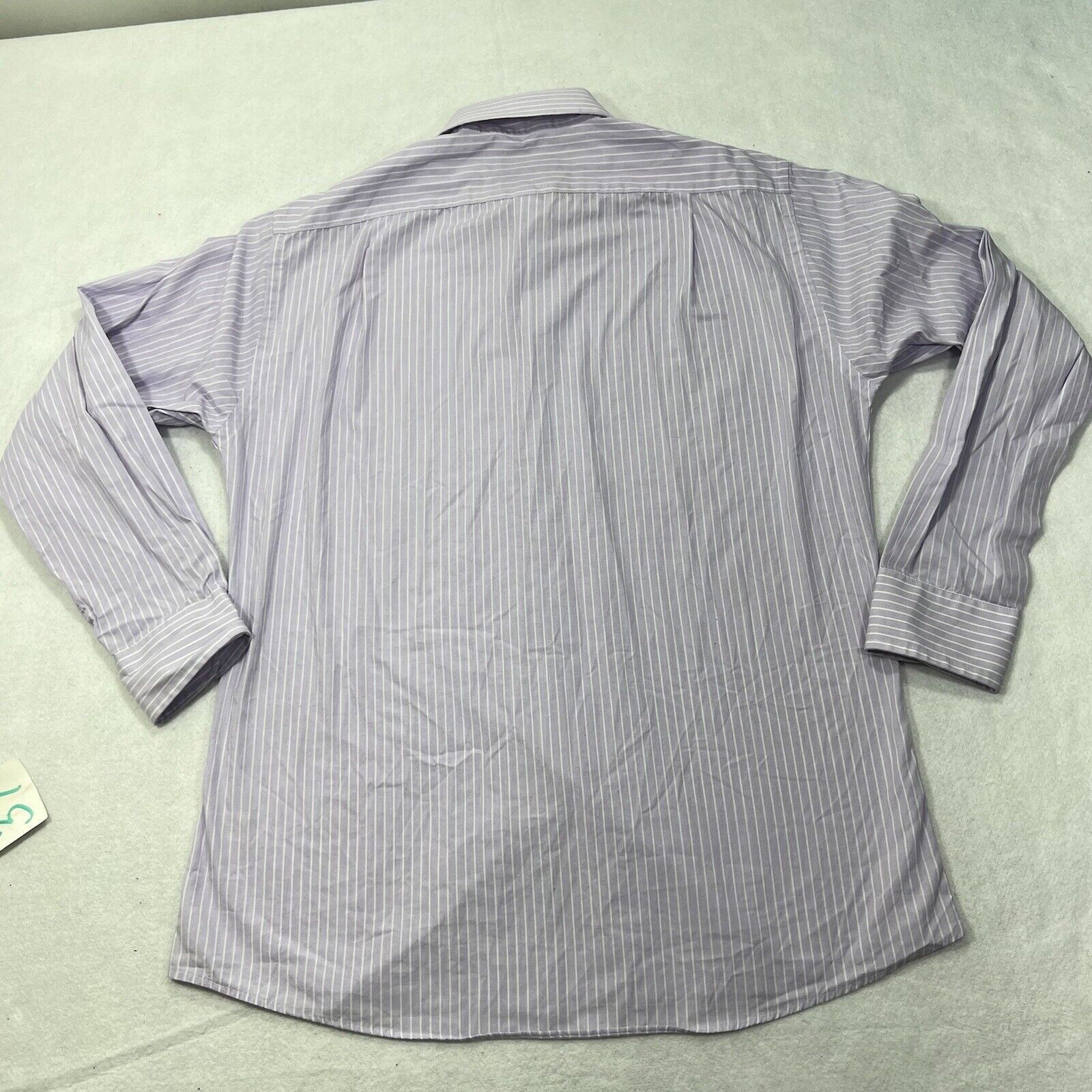 Dockers Dockers Medium 15 Fitted Purple Button Front Dress Shirt Size US M / EU 48-50 / 2 - 9 Thumbnail